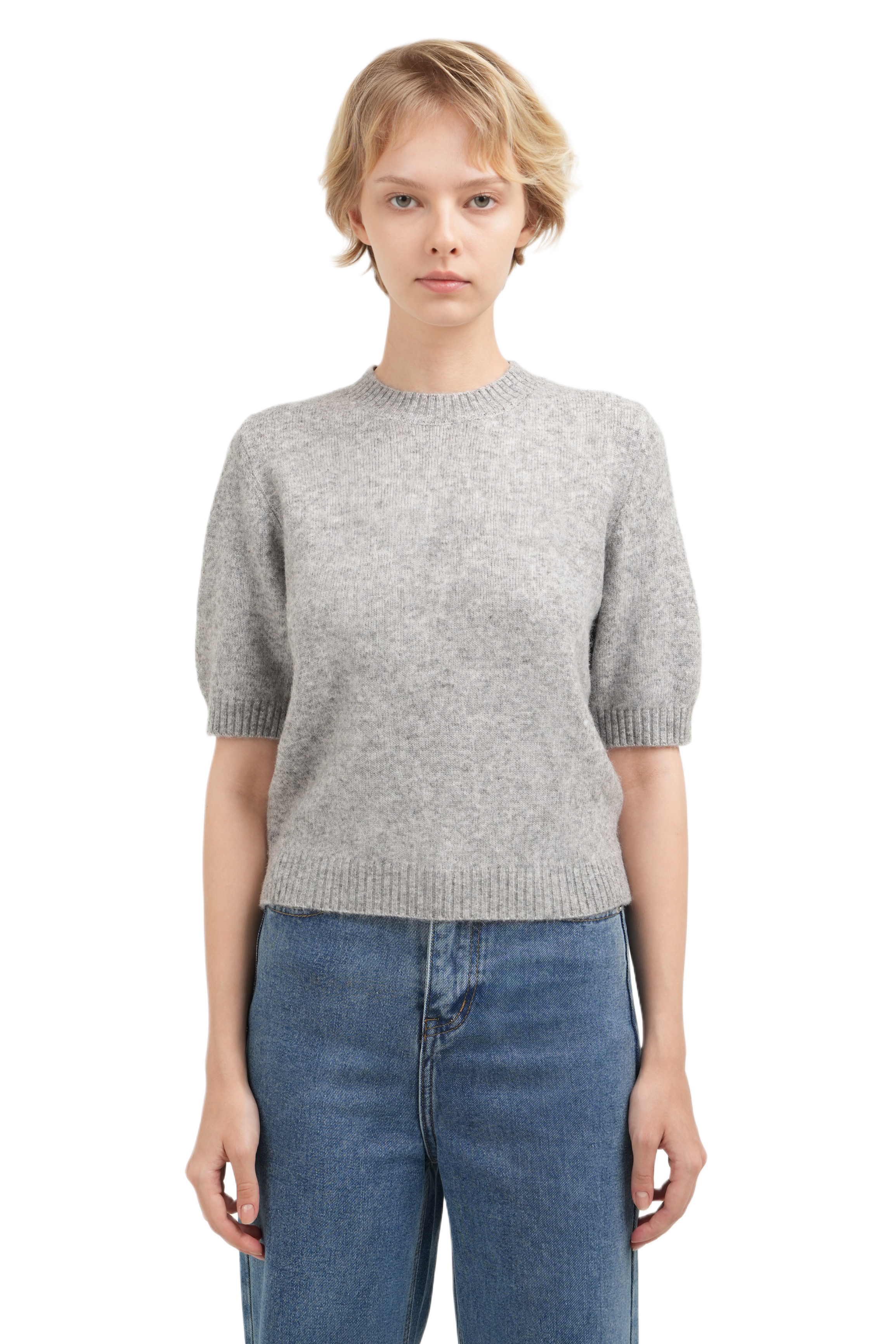 HIRO TOP - LIGHT GREY