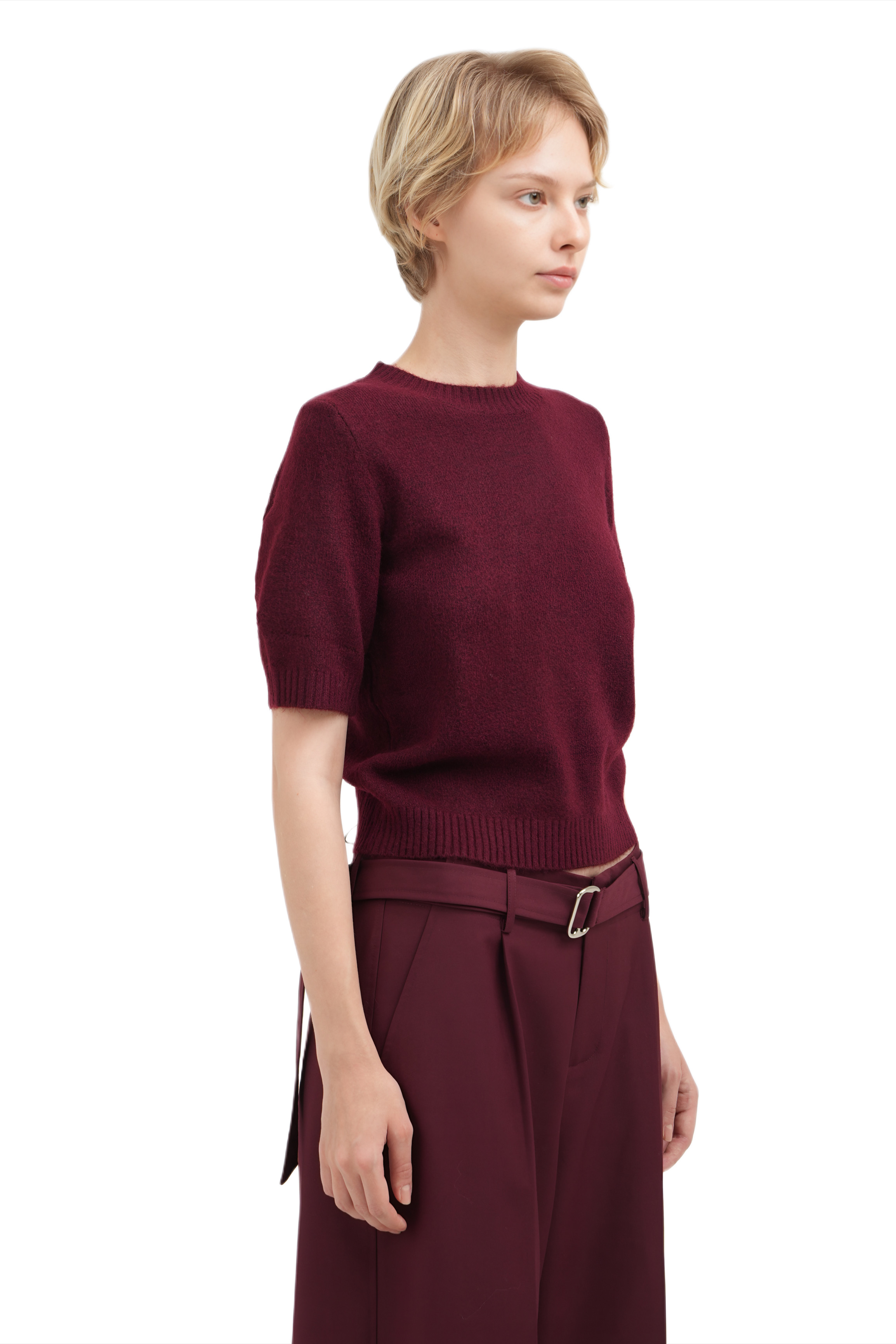 HIRO TOP - BURGUNDY