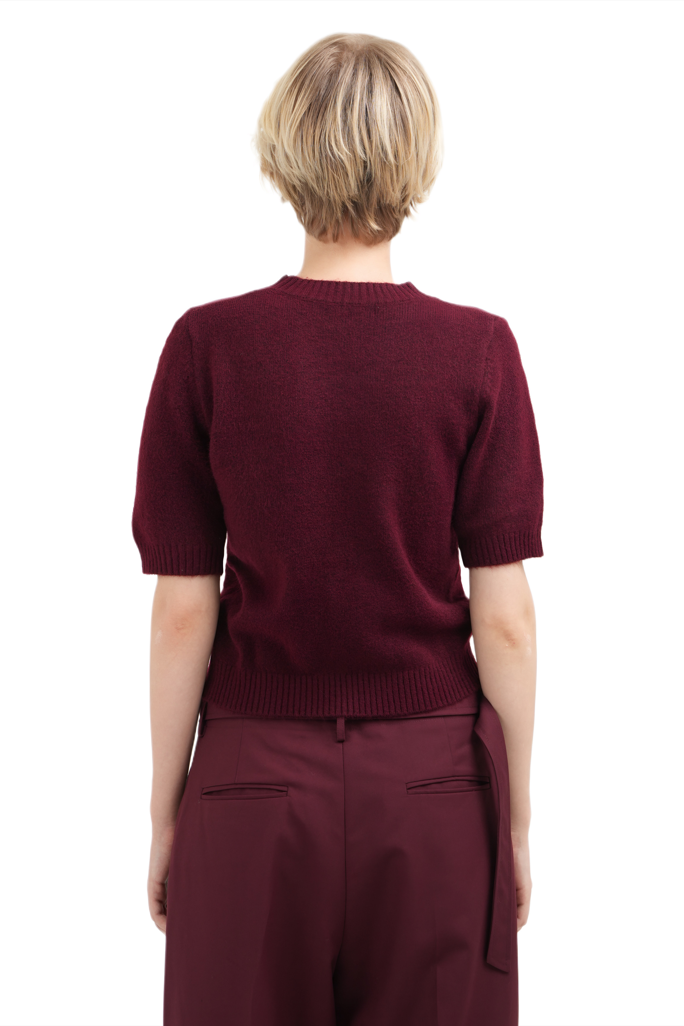 HIRO TOP - BURGUNDY