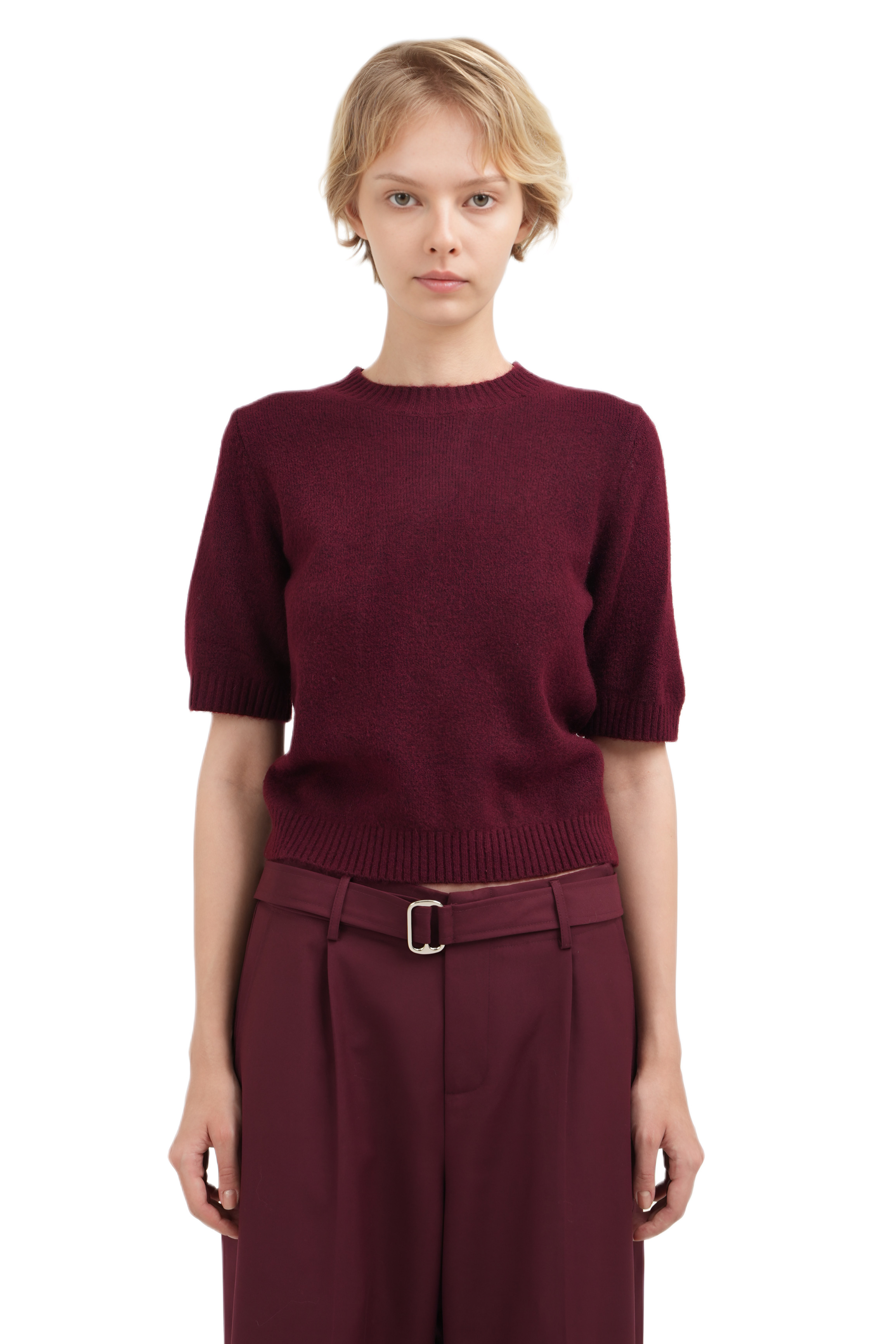 HIRO TOP - BURGUNDY