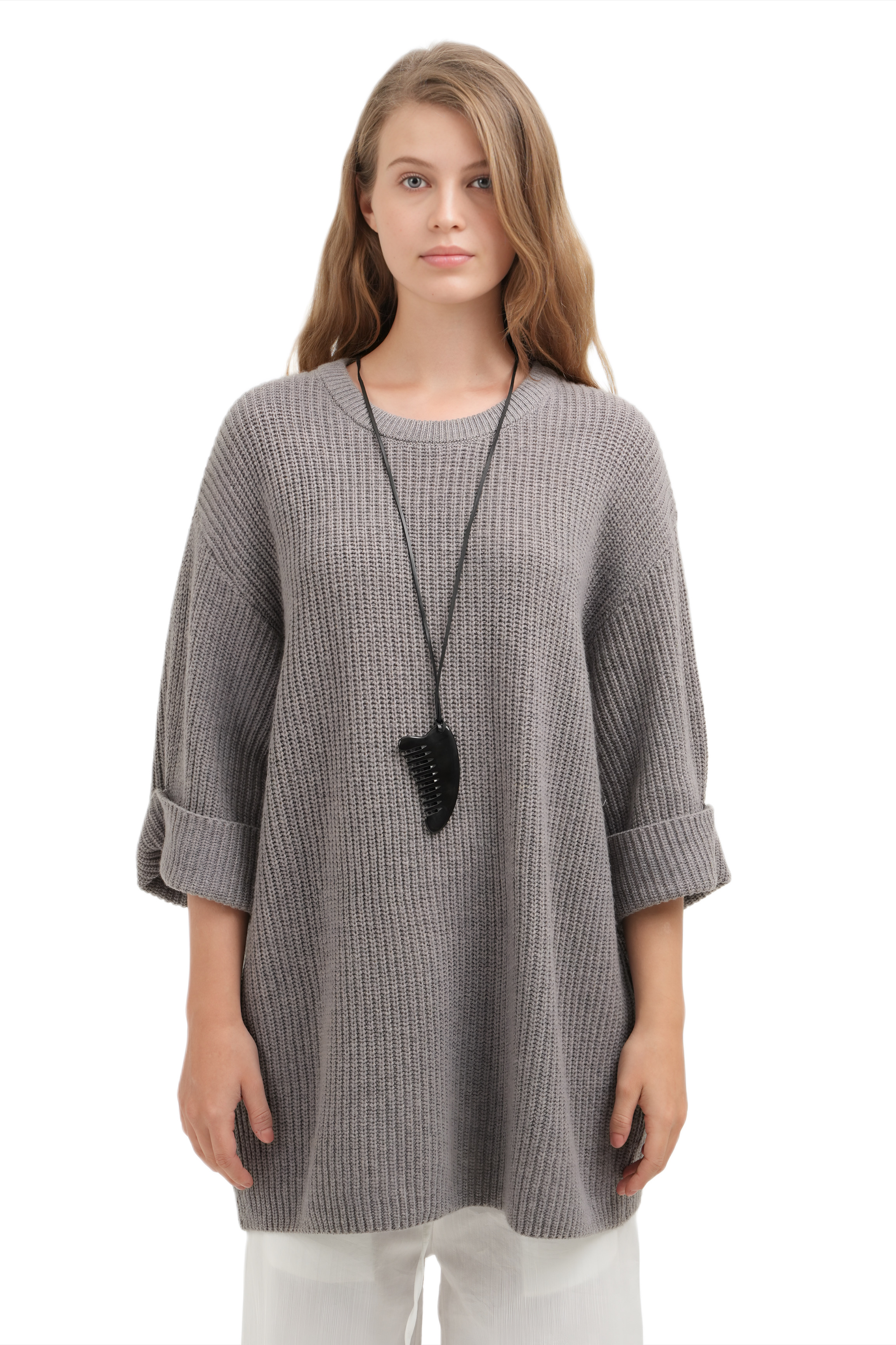 HAMOUR TOP - GREY