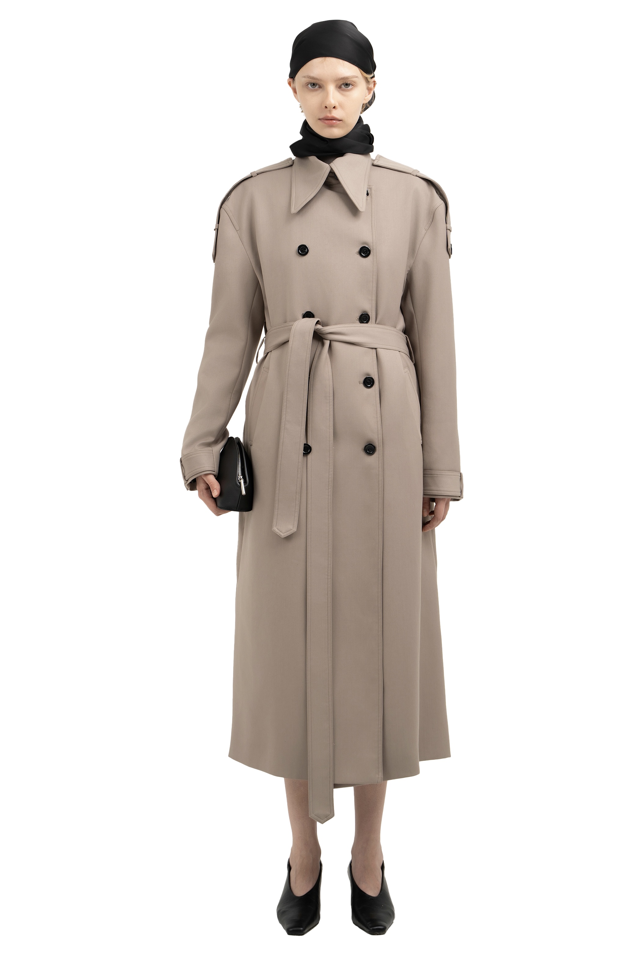 ELLINGTON TRENCH COAT - KHAKI