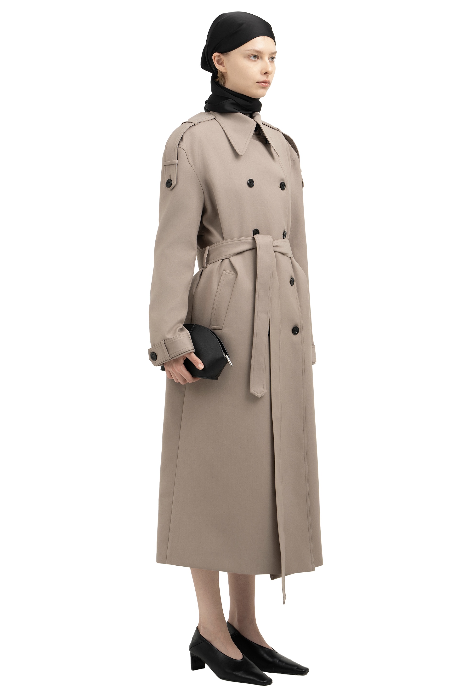 ELLINGTON TRENCH COAT - KHAKI