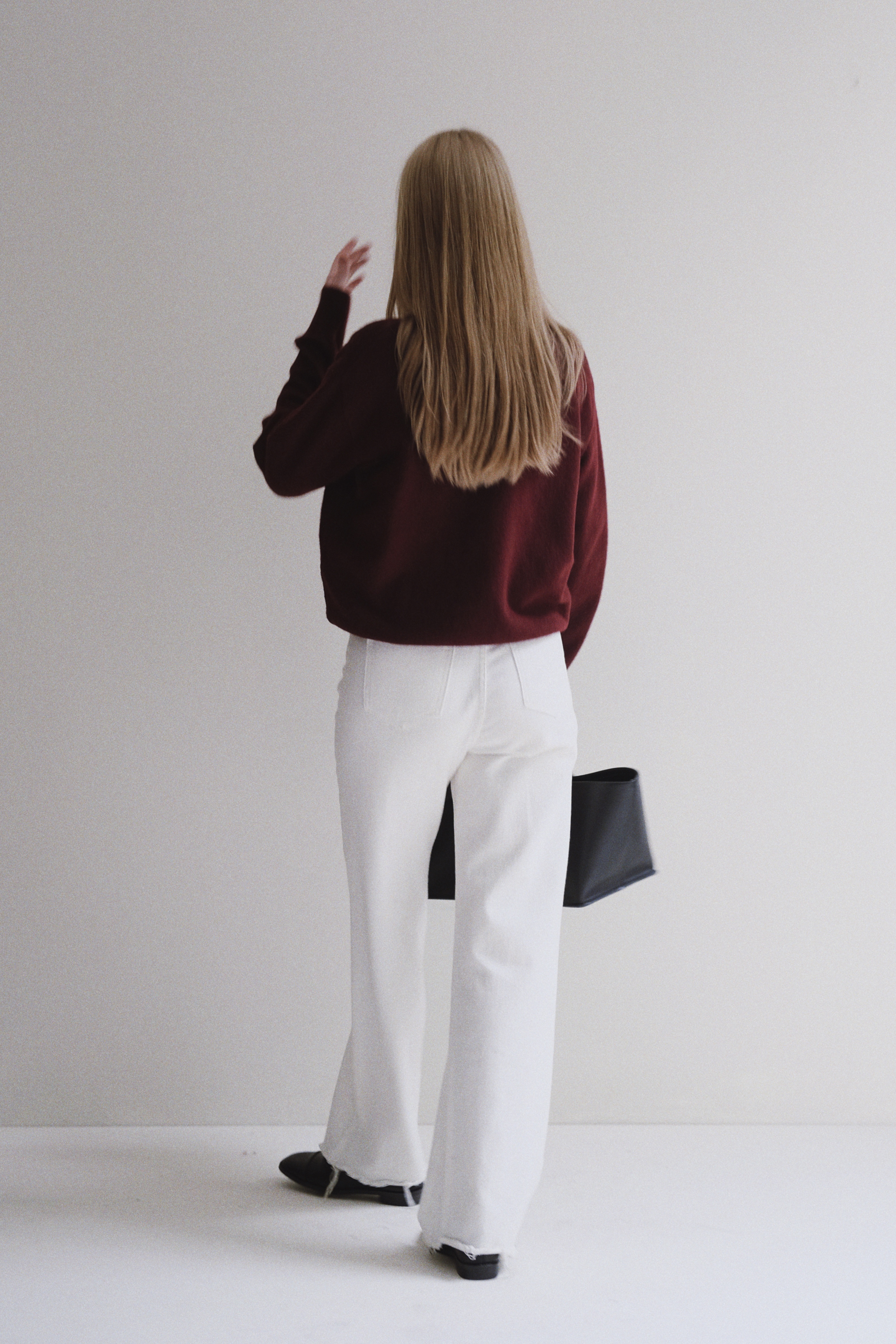 LOU SWEATER - BURGUNDY