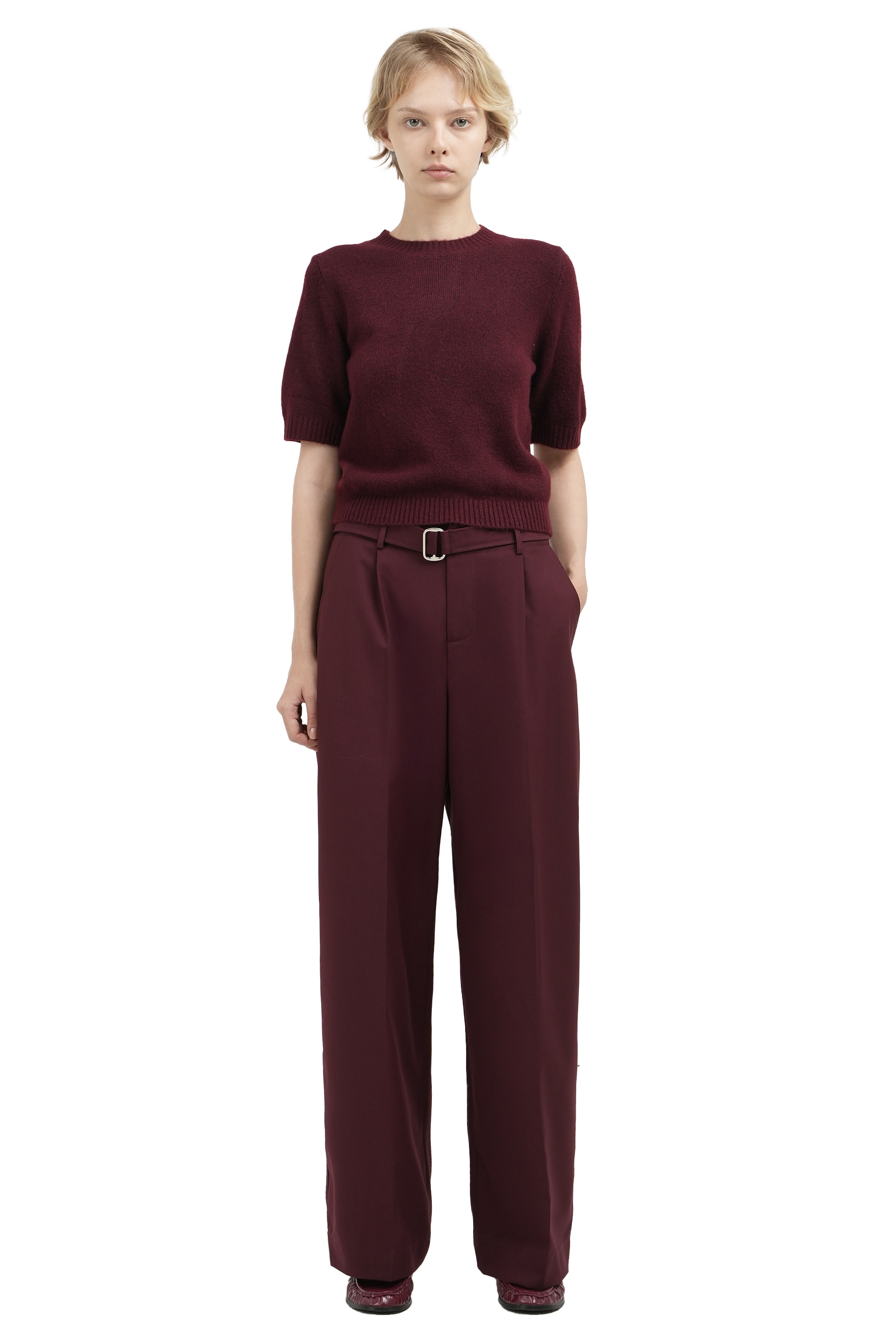 HERMAN PANT - BURGUNDY