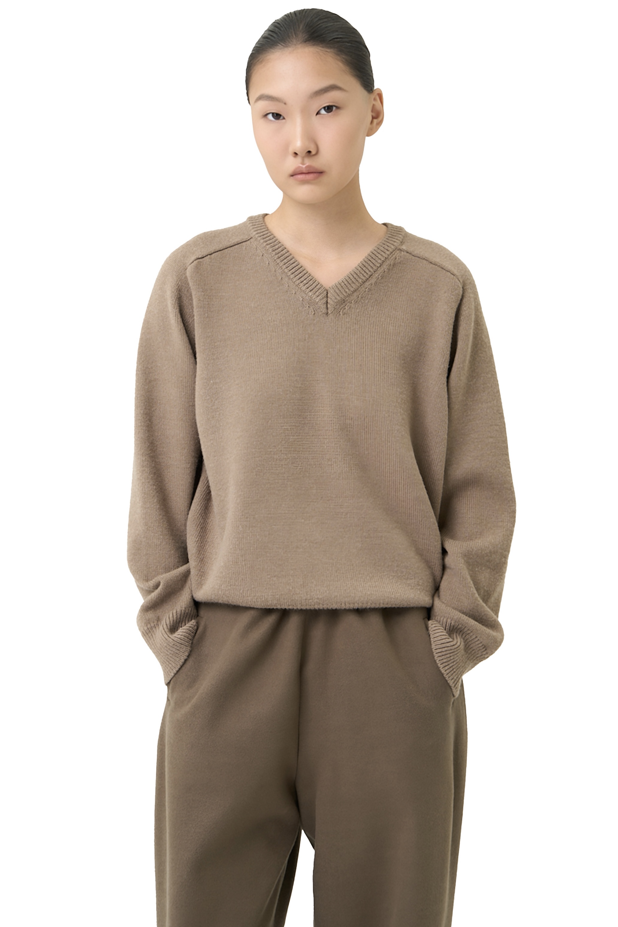 UMI SWEATER - BROWN