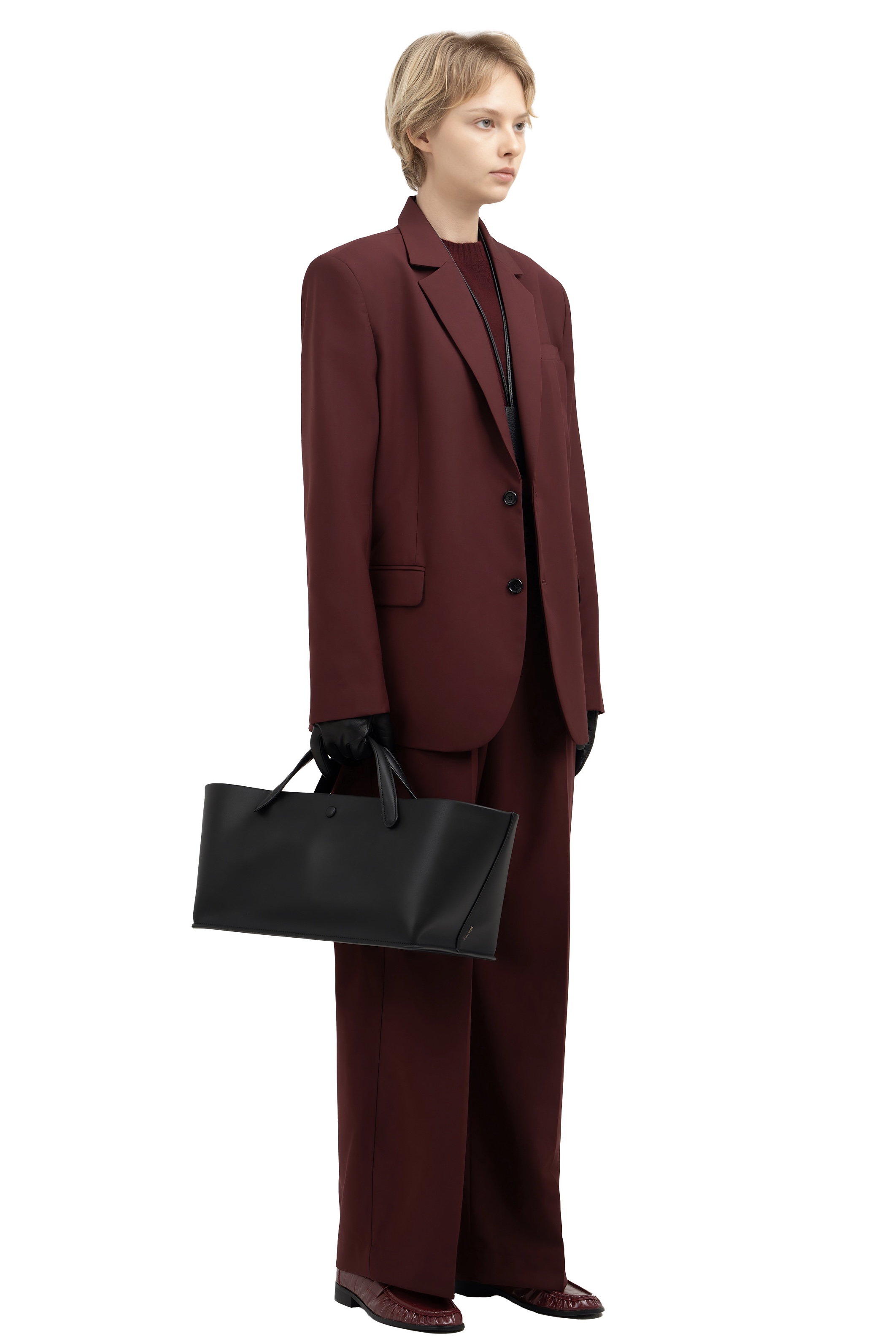 CLAUDE BLAZER - BURGUNDY