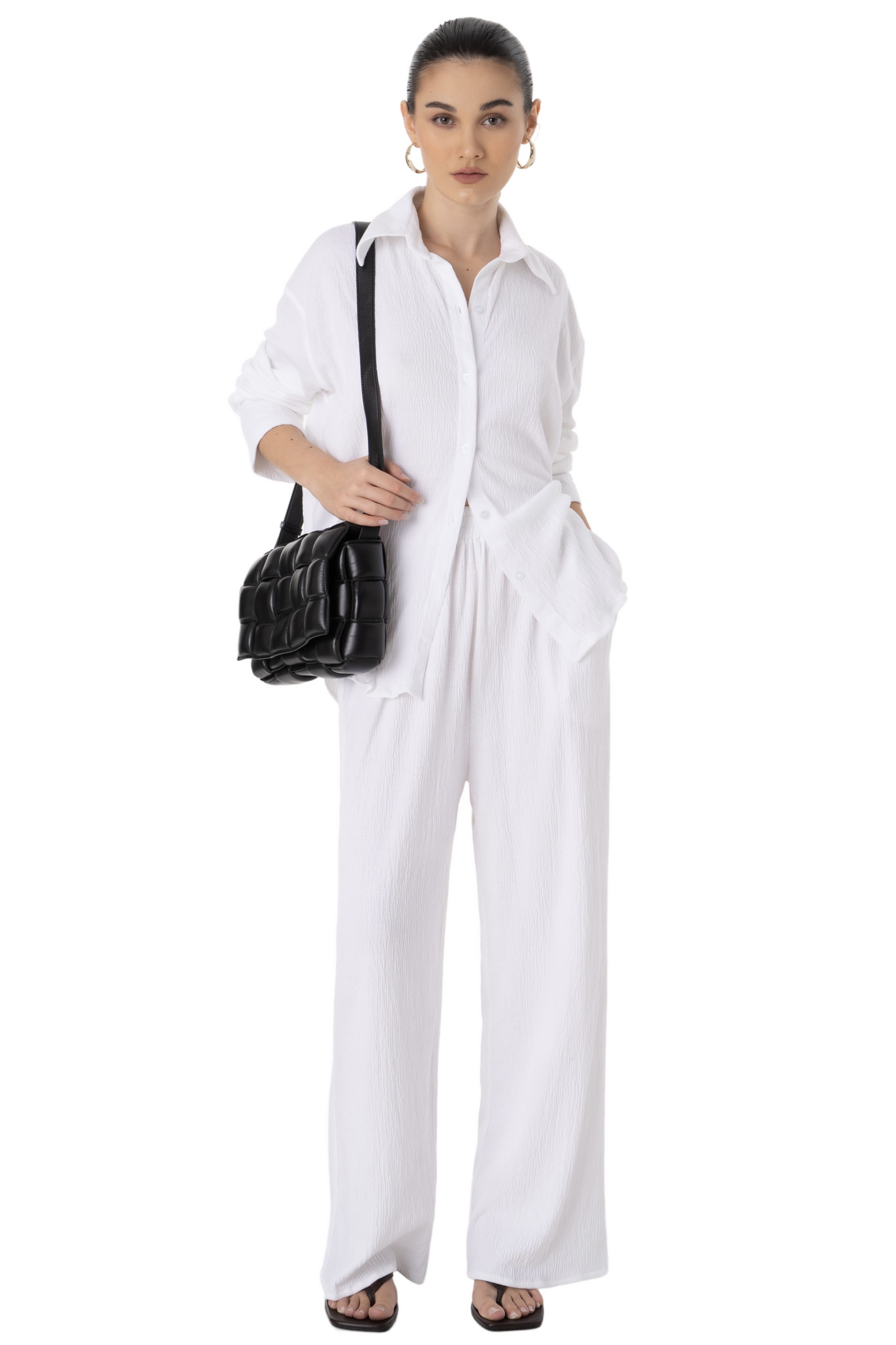 HAILEY PANT - WHITE