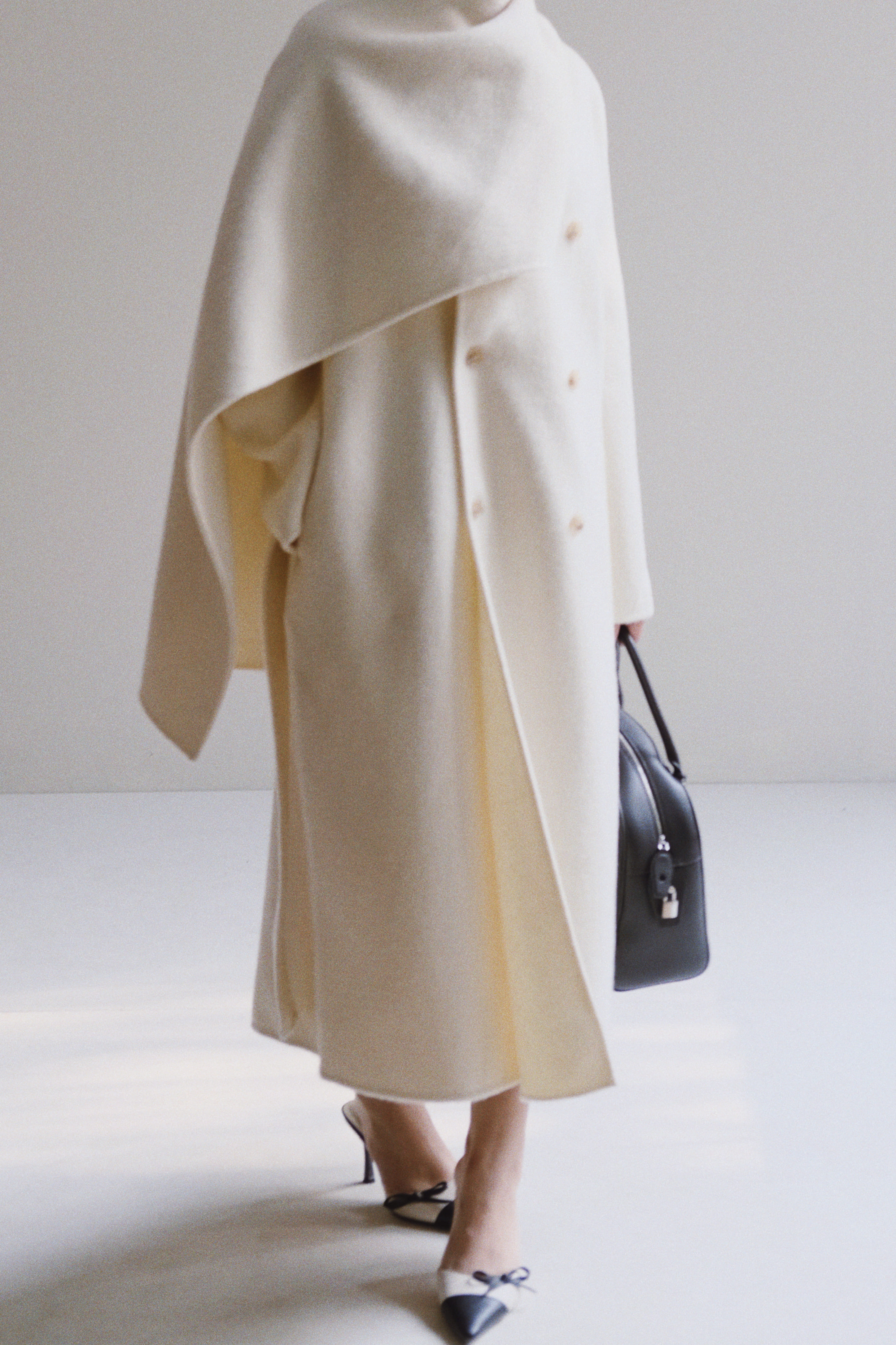 ONDINE COAT - CREAM