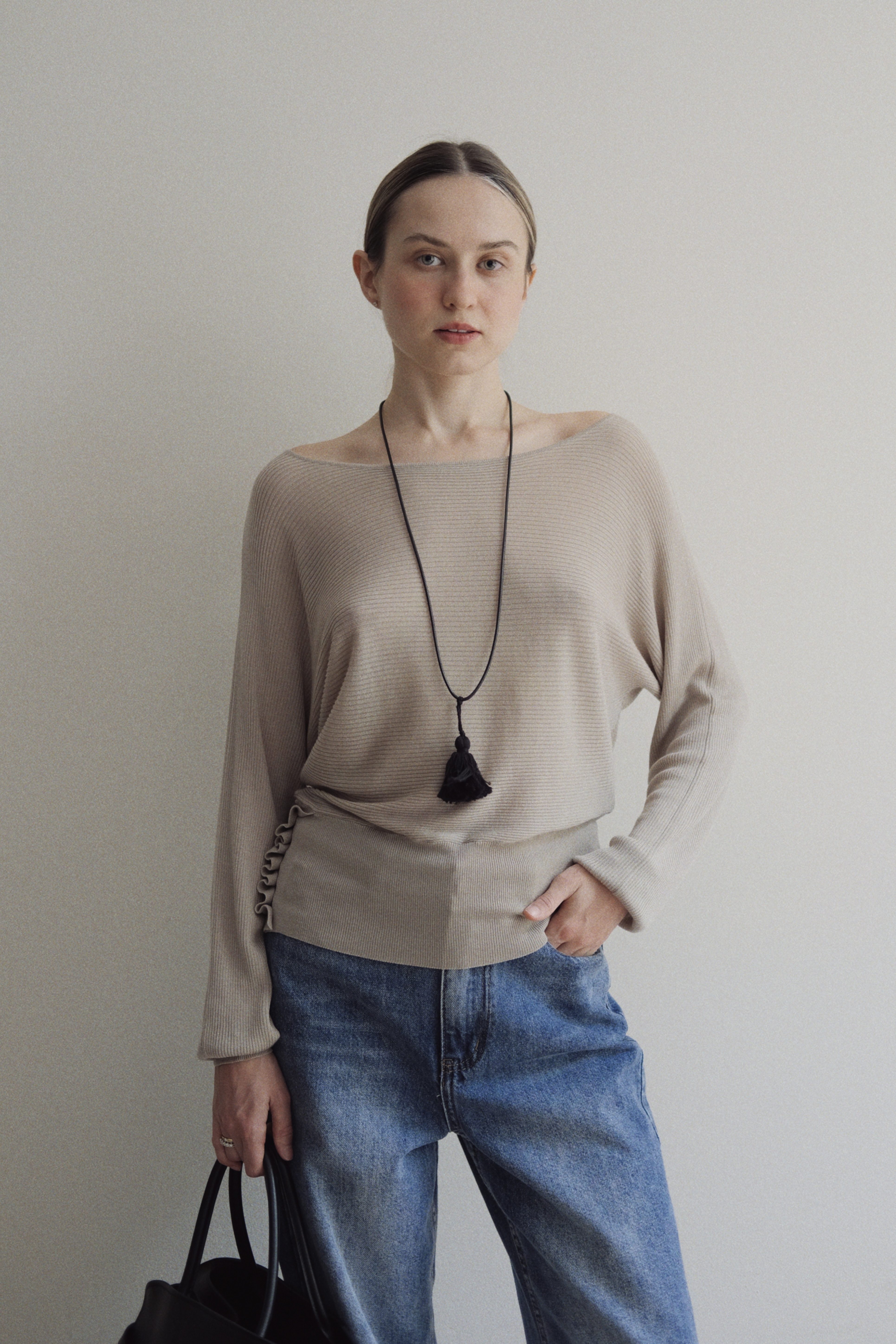 JOSETTE TOP - TAUPE