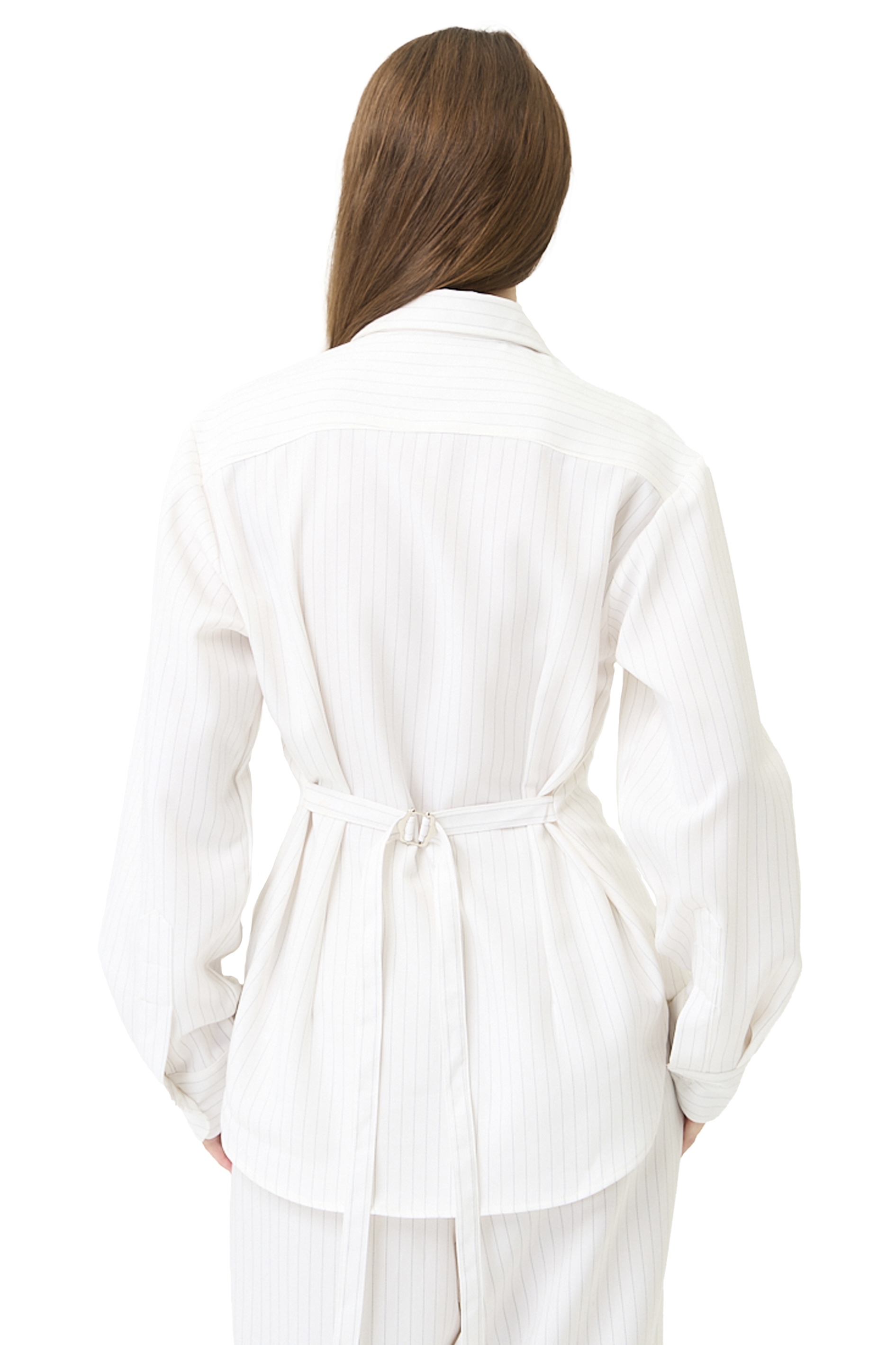 IMIGO SHIRT - WHITE STRIPED