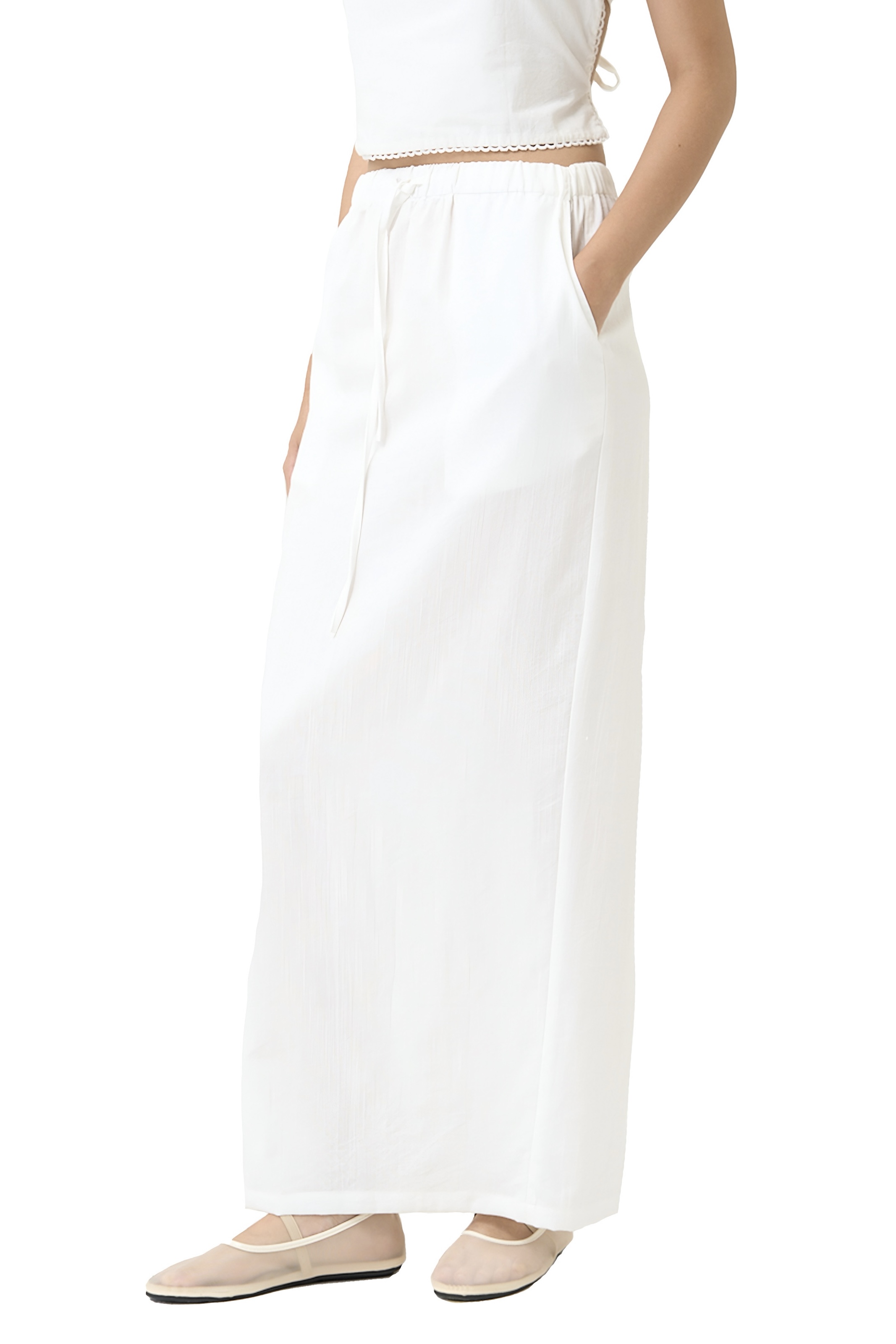 MIRA SKIRT - WHITE