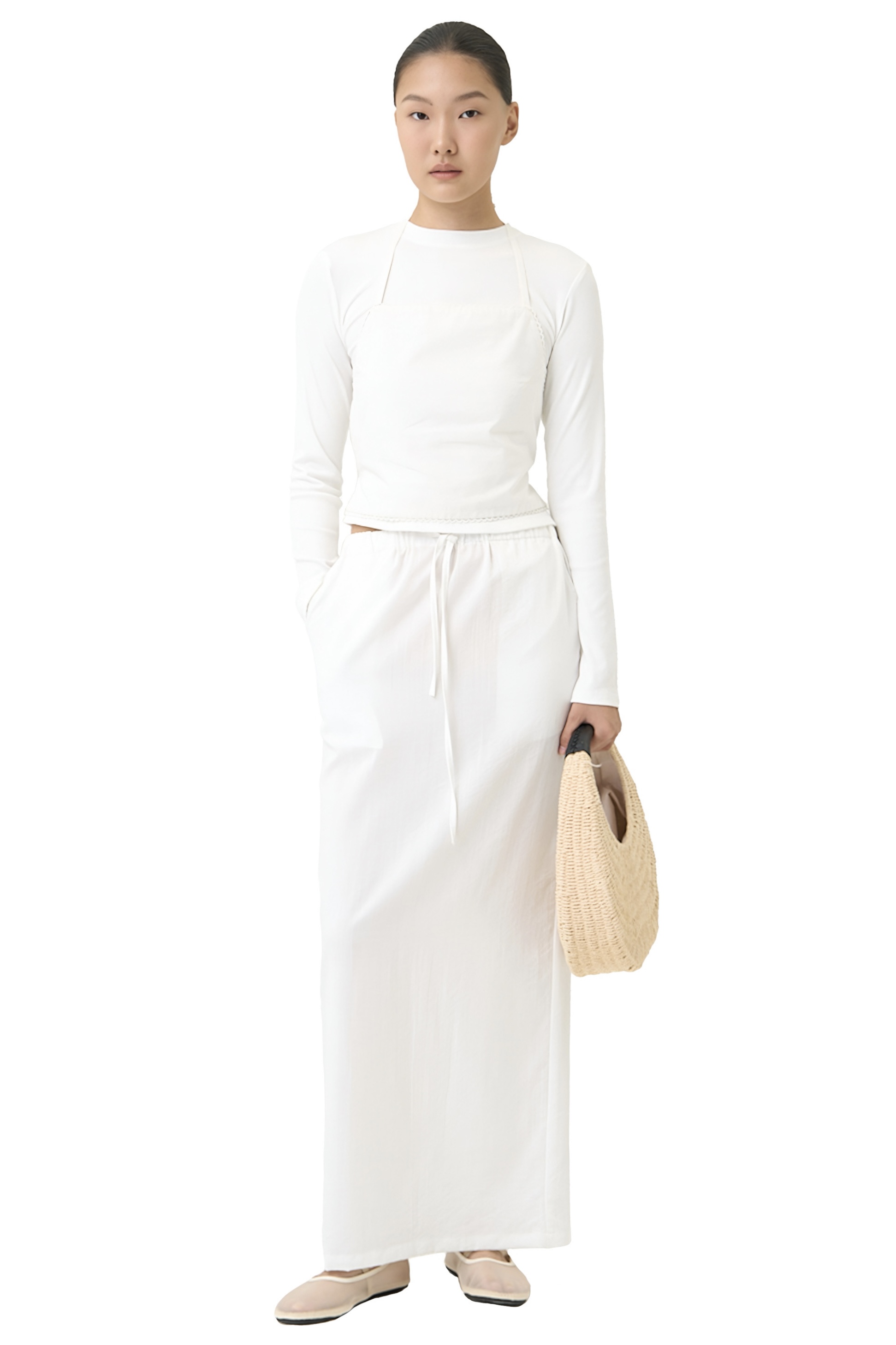 MIRA SKIRT - WHITE