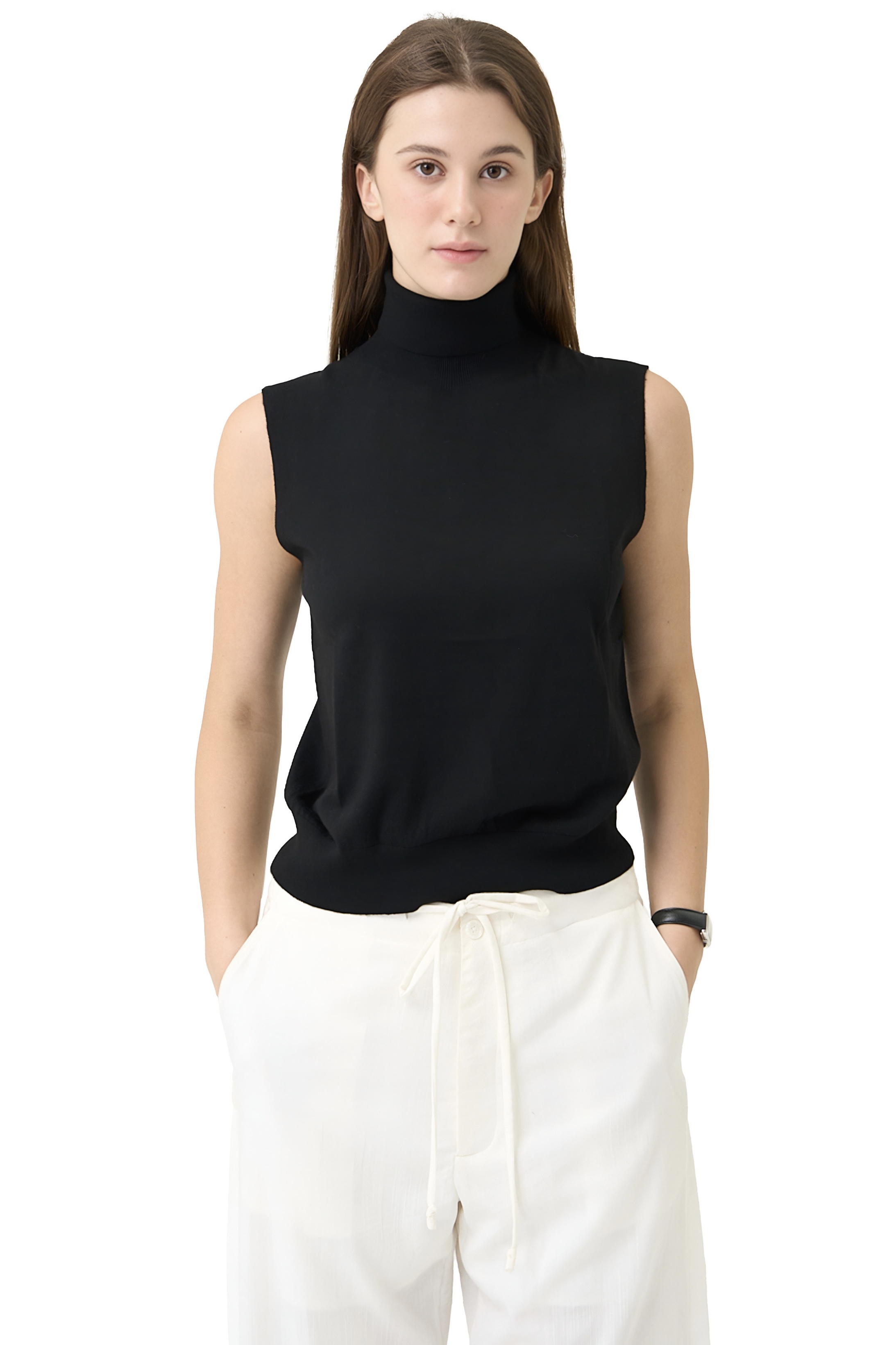 NILI VEST - BLACK