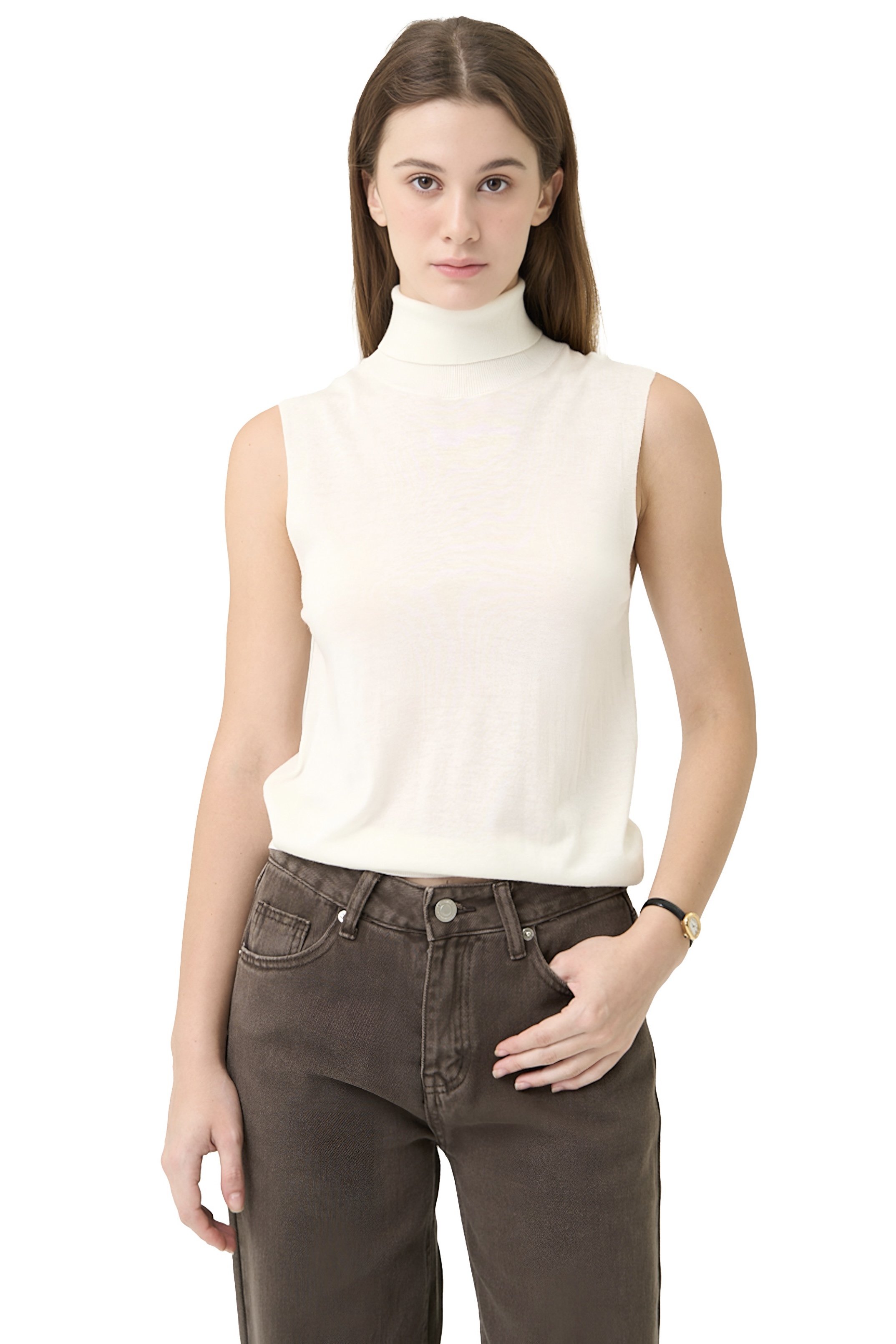 NILI VEST - CREAM