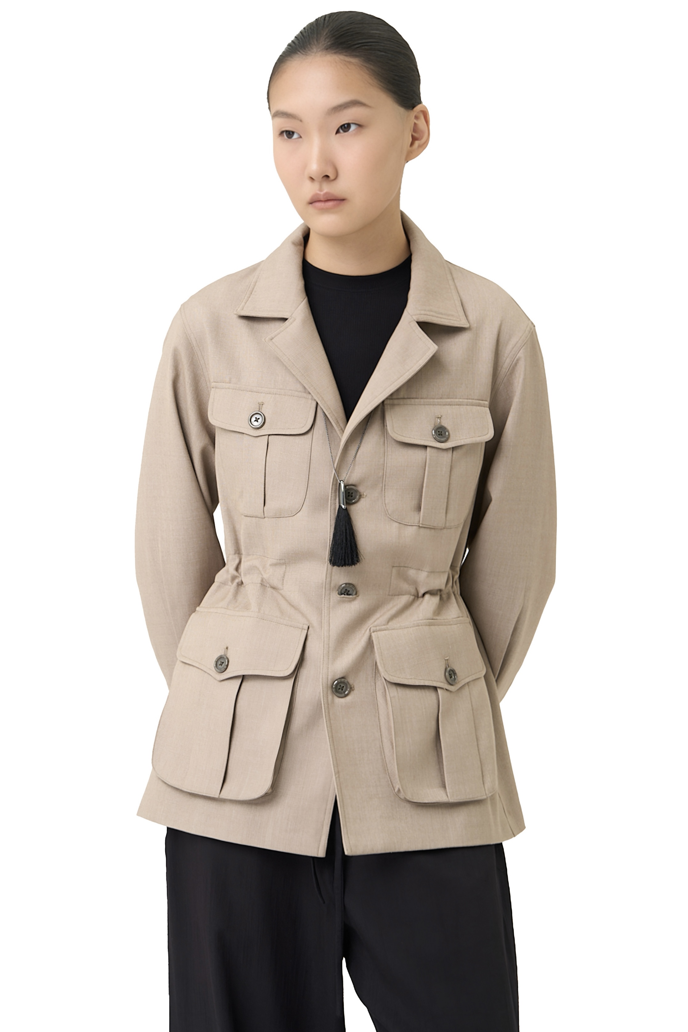BENNET JACKET - LIGHT BROWN