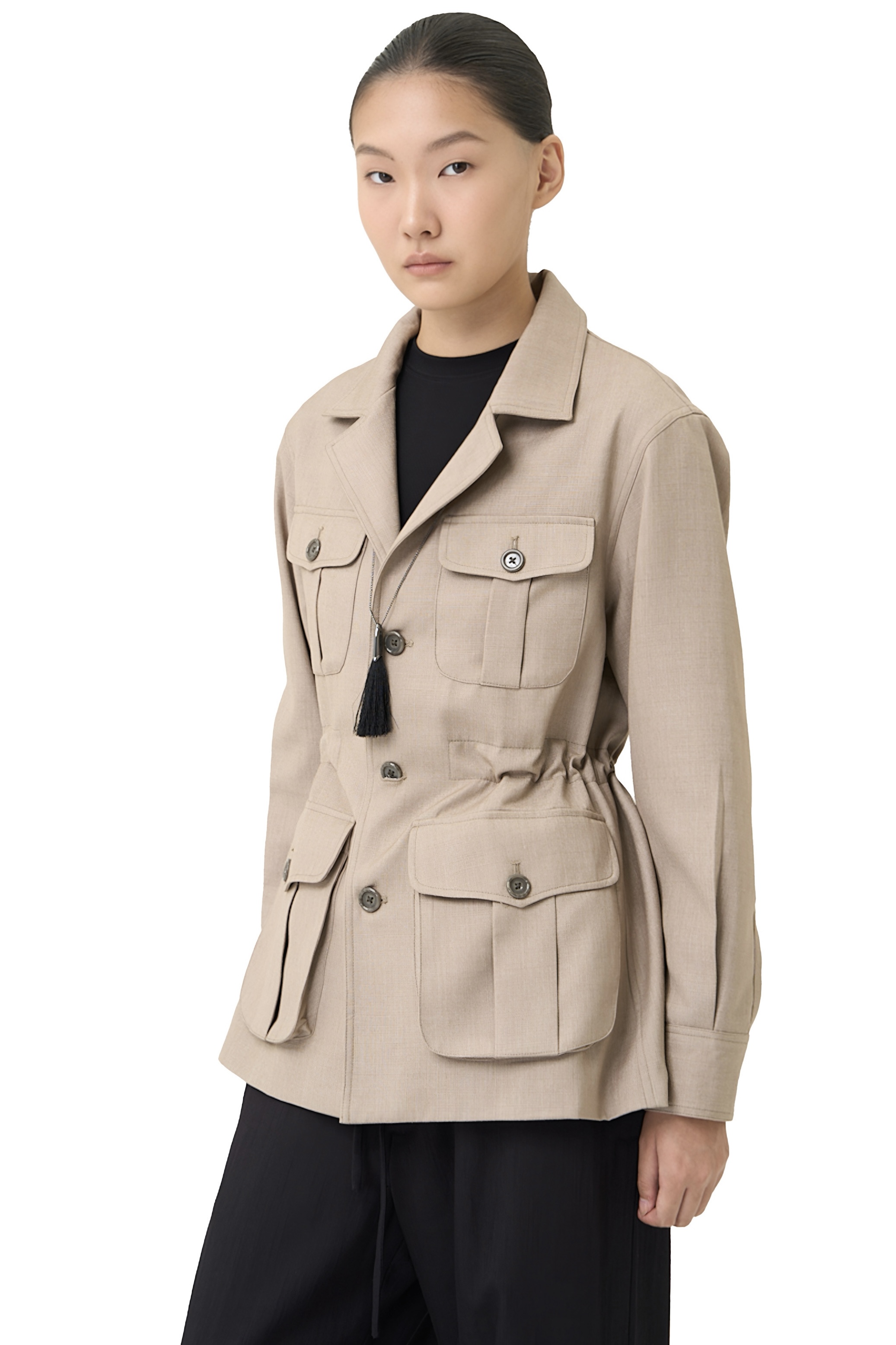 BENNET JACKET - LIGHT BROWN