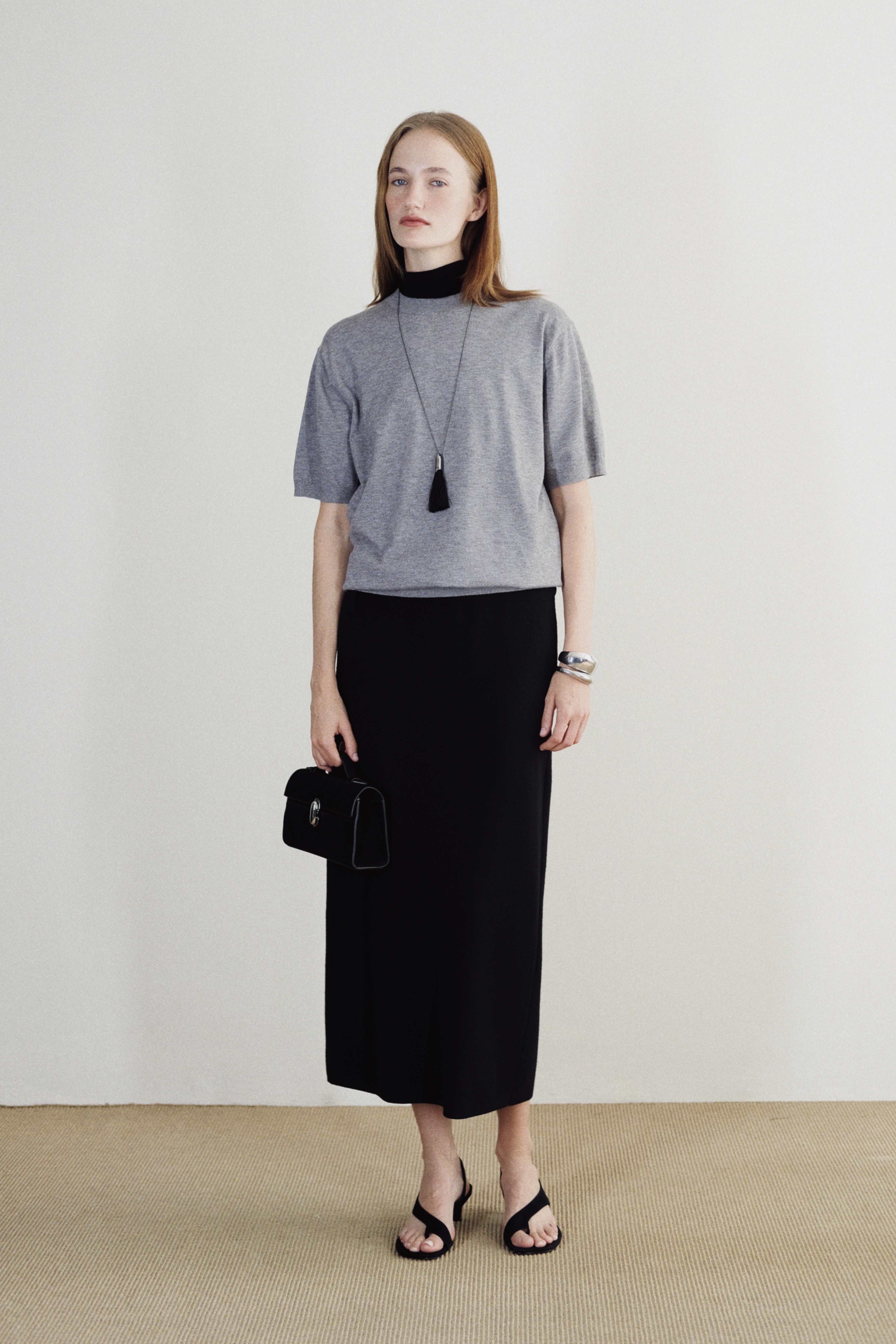 NILES TOP - GREY