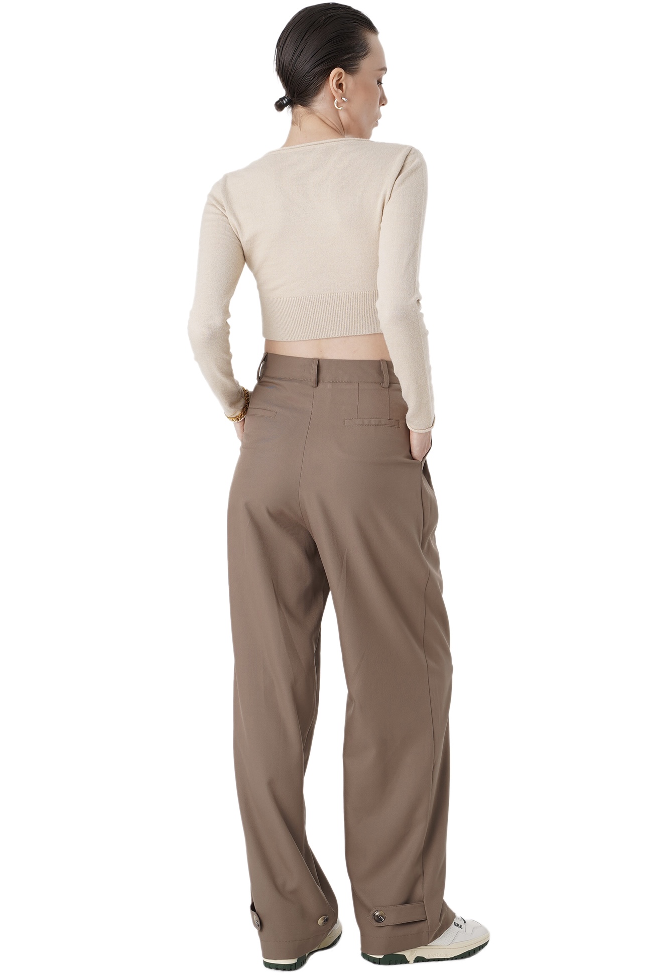 CHRISTIE TROUSER - TAUPE