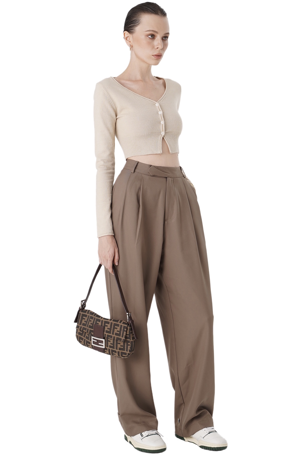 CHRISTIE TROUSER - TAUPE