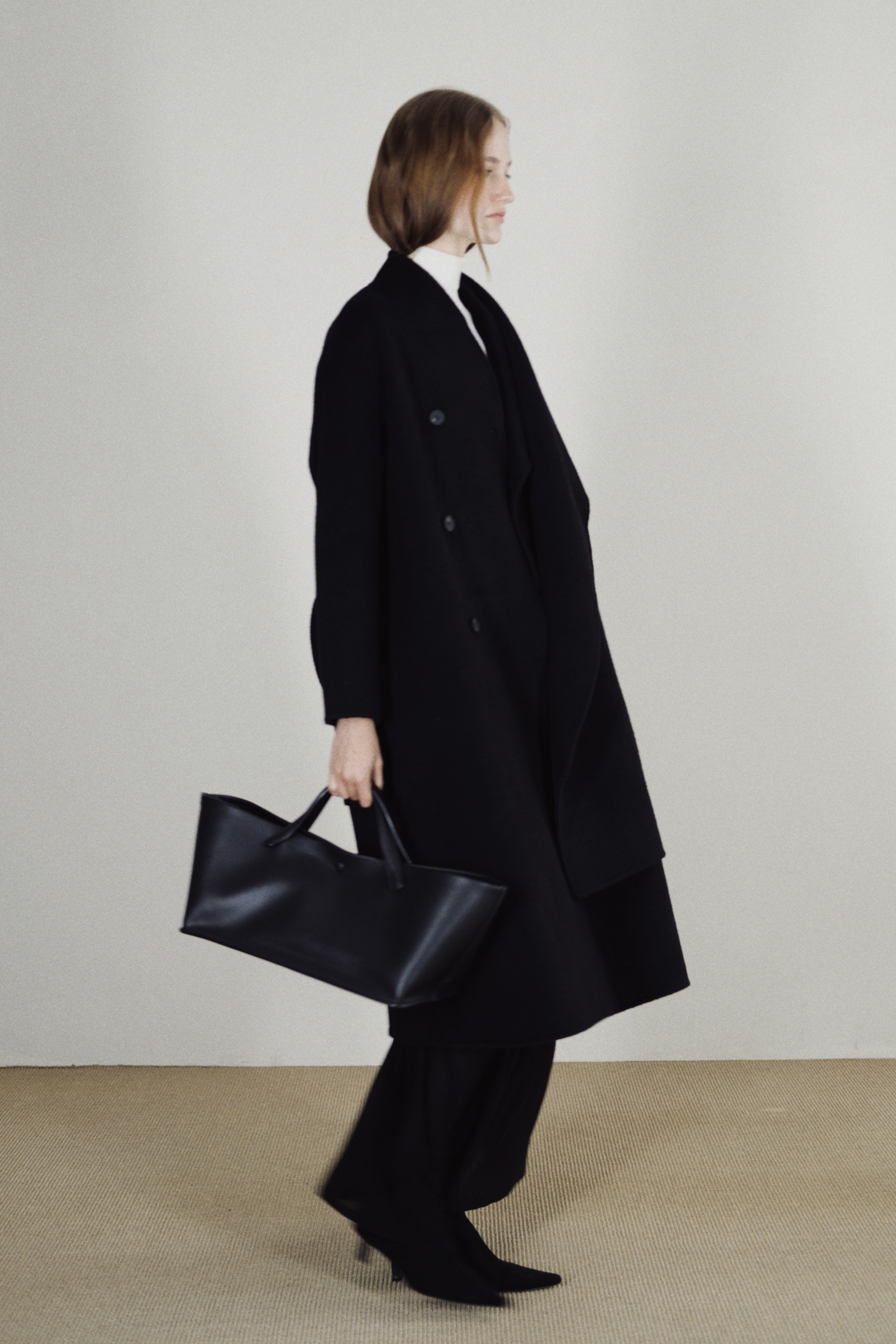 ONDINE COAT - BLACK