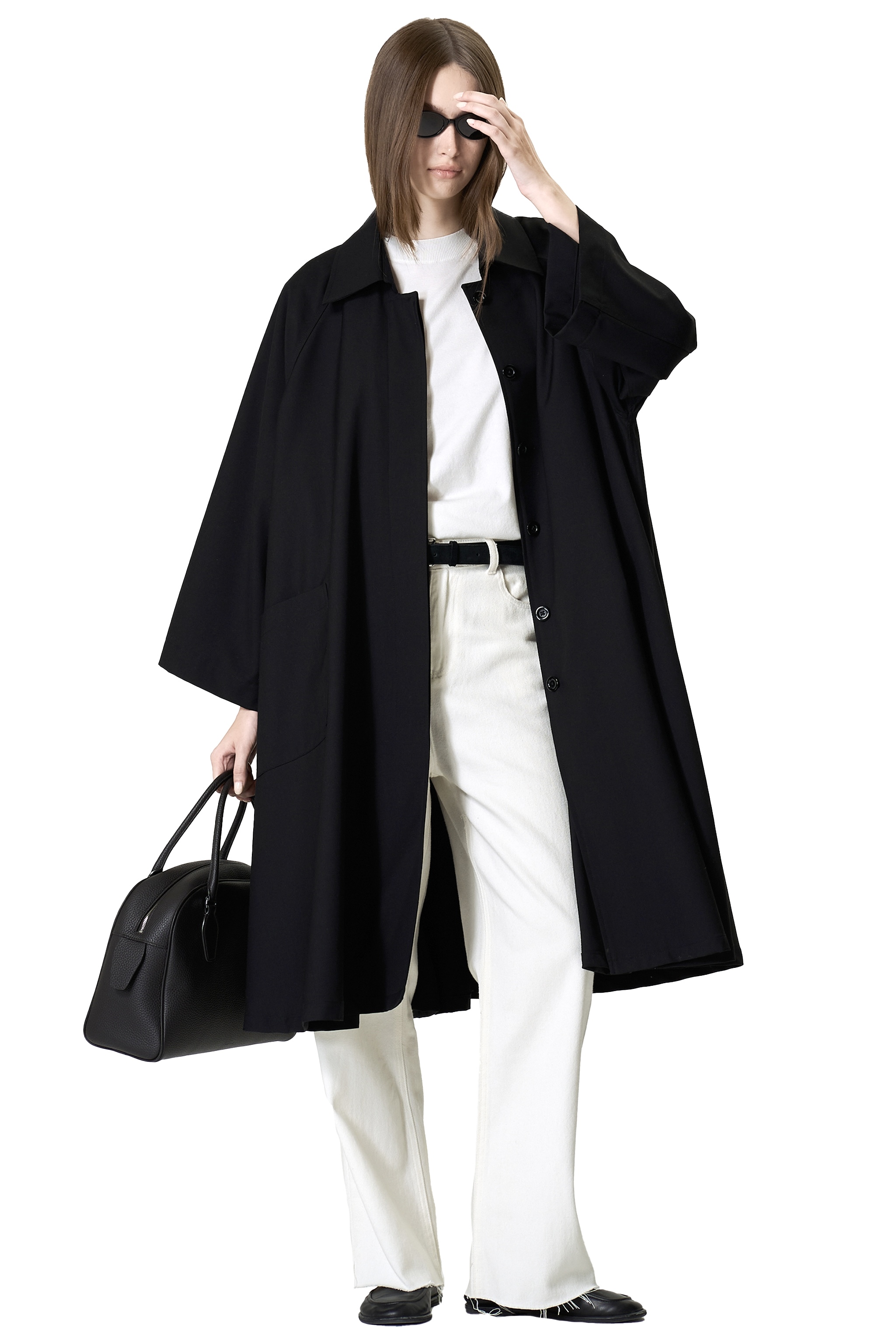 CAPRIO COAT - BLACK