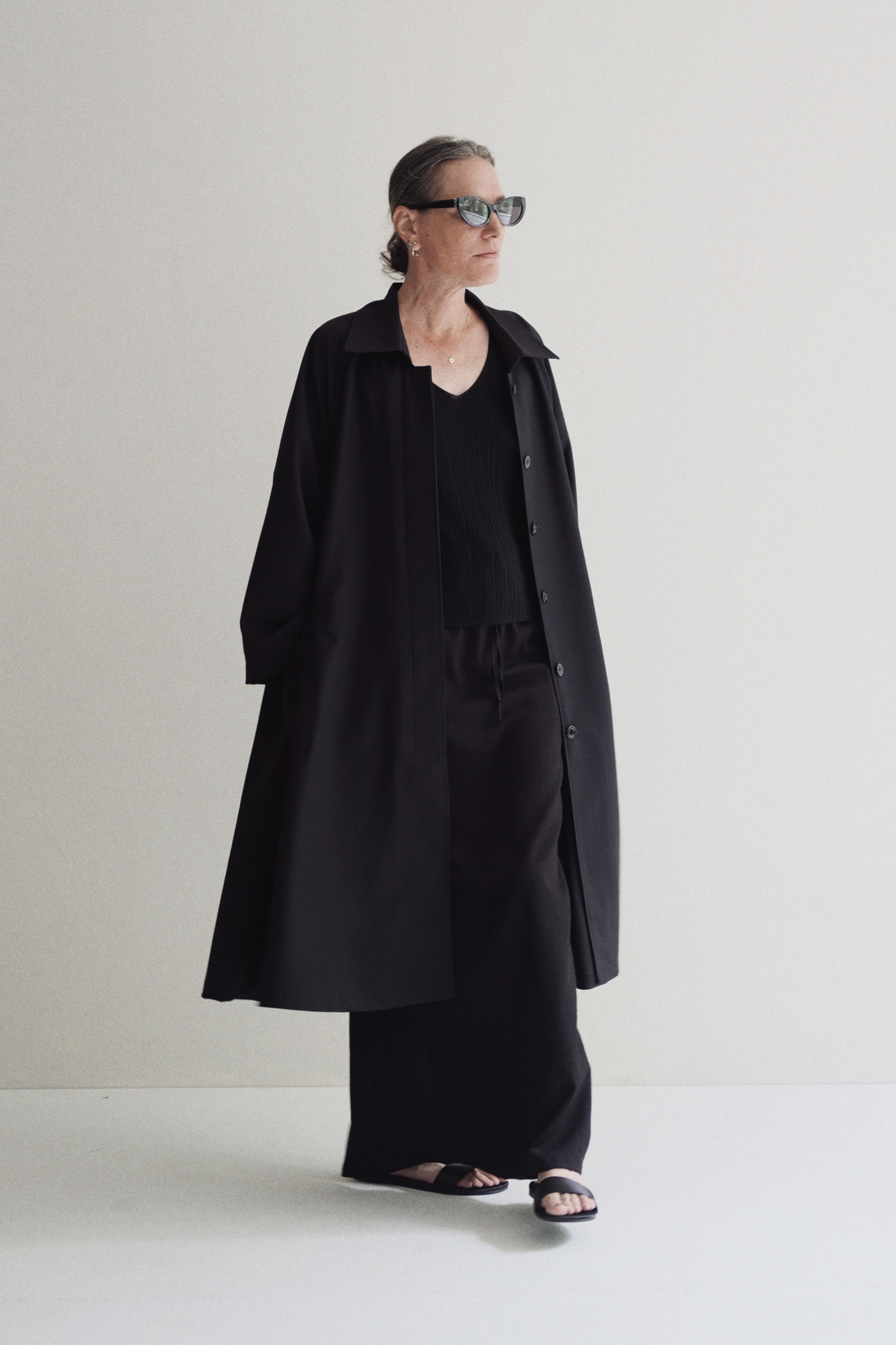 CAPRIO COAT - BLACK