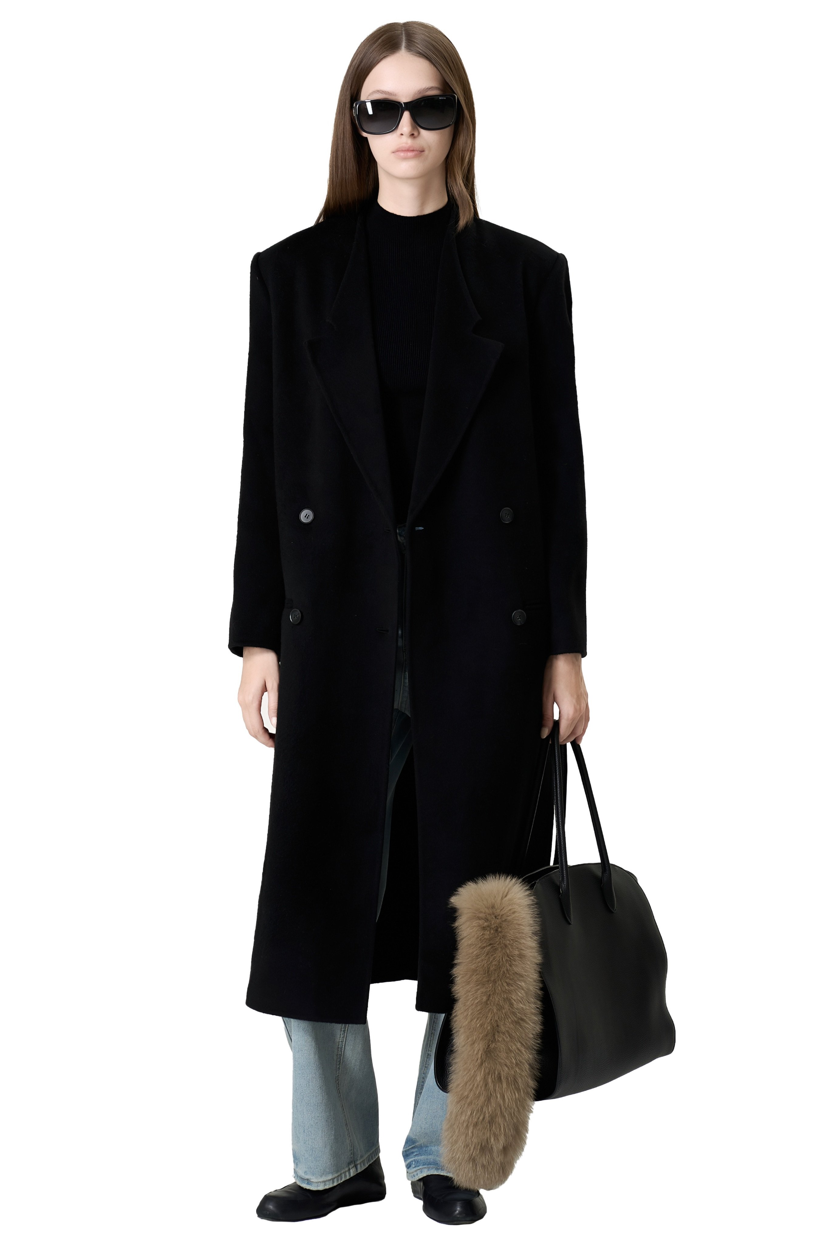 LUMIERE COAT - BLACK