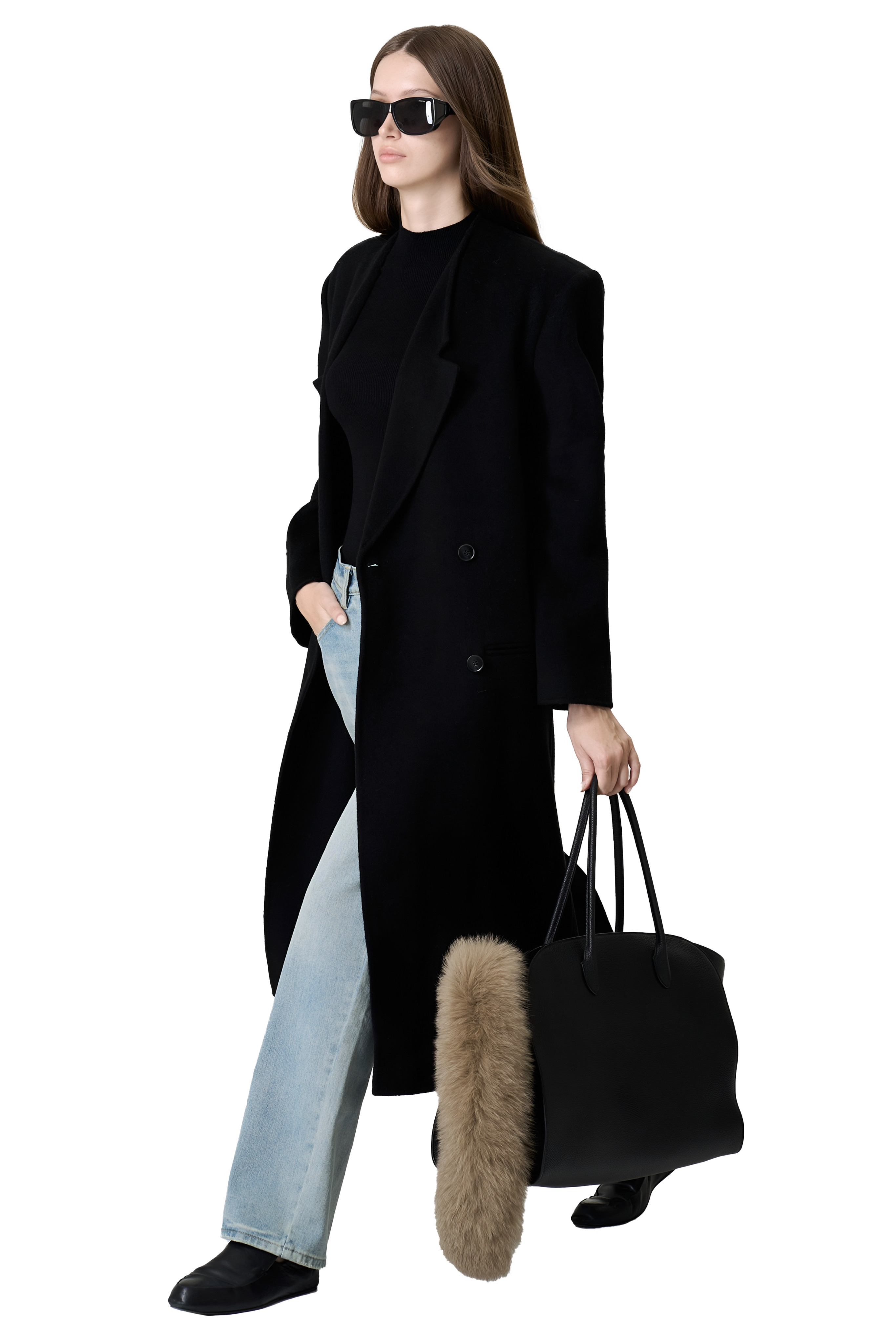 LUMIERE COAT - BLACK