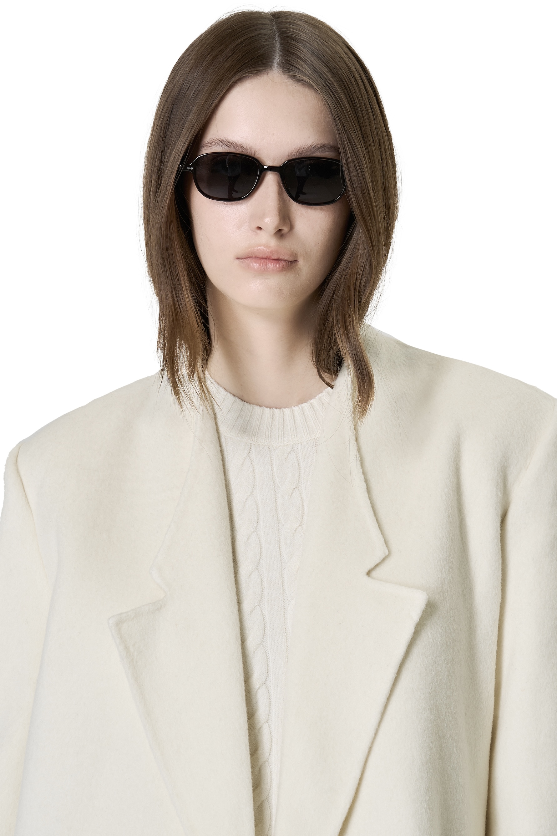 LUMIERE COAT - CREAM