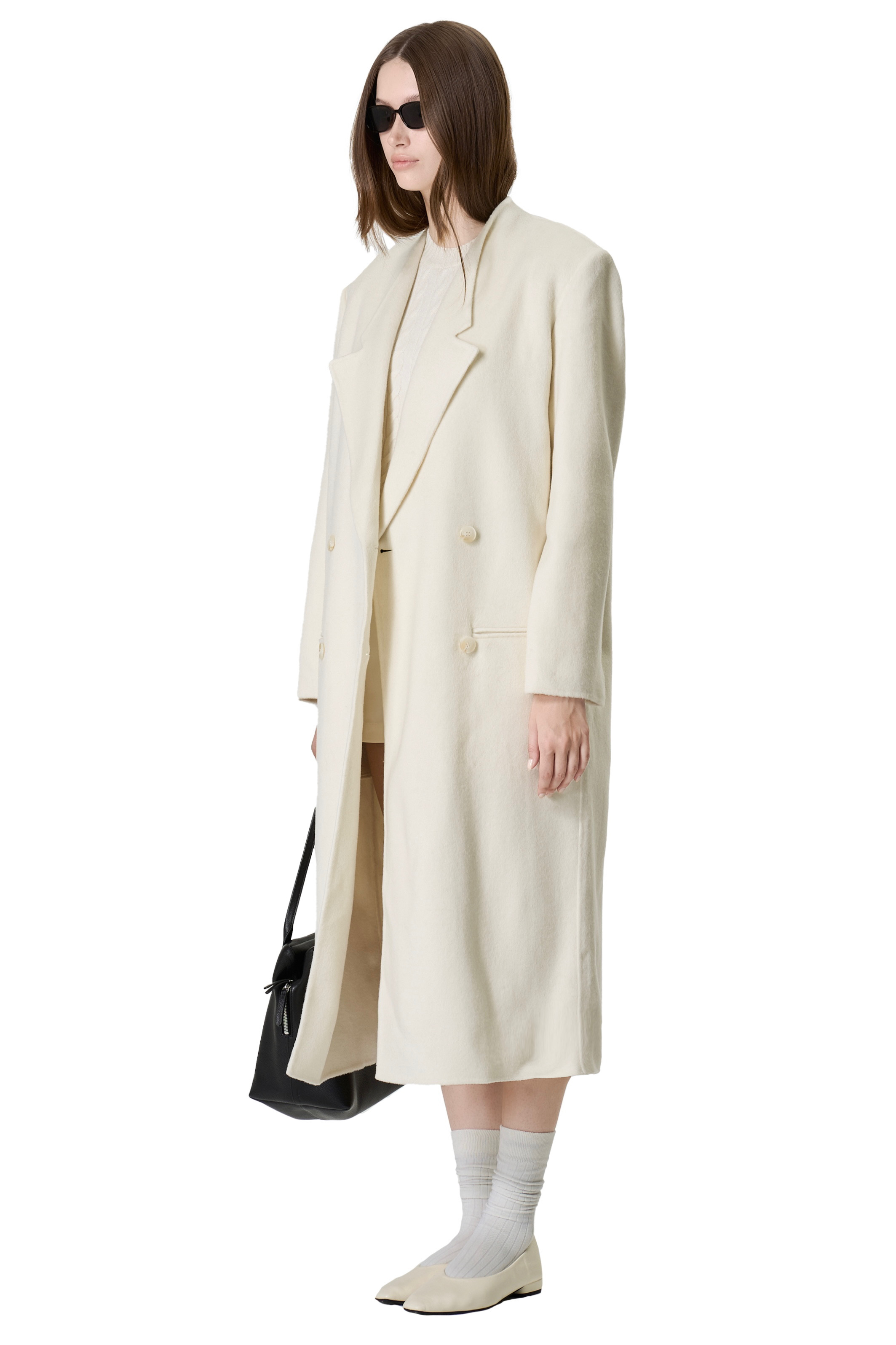 LUMIERE COAT - CREAM