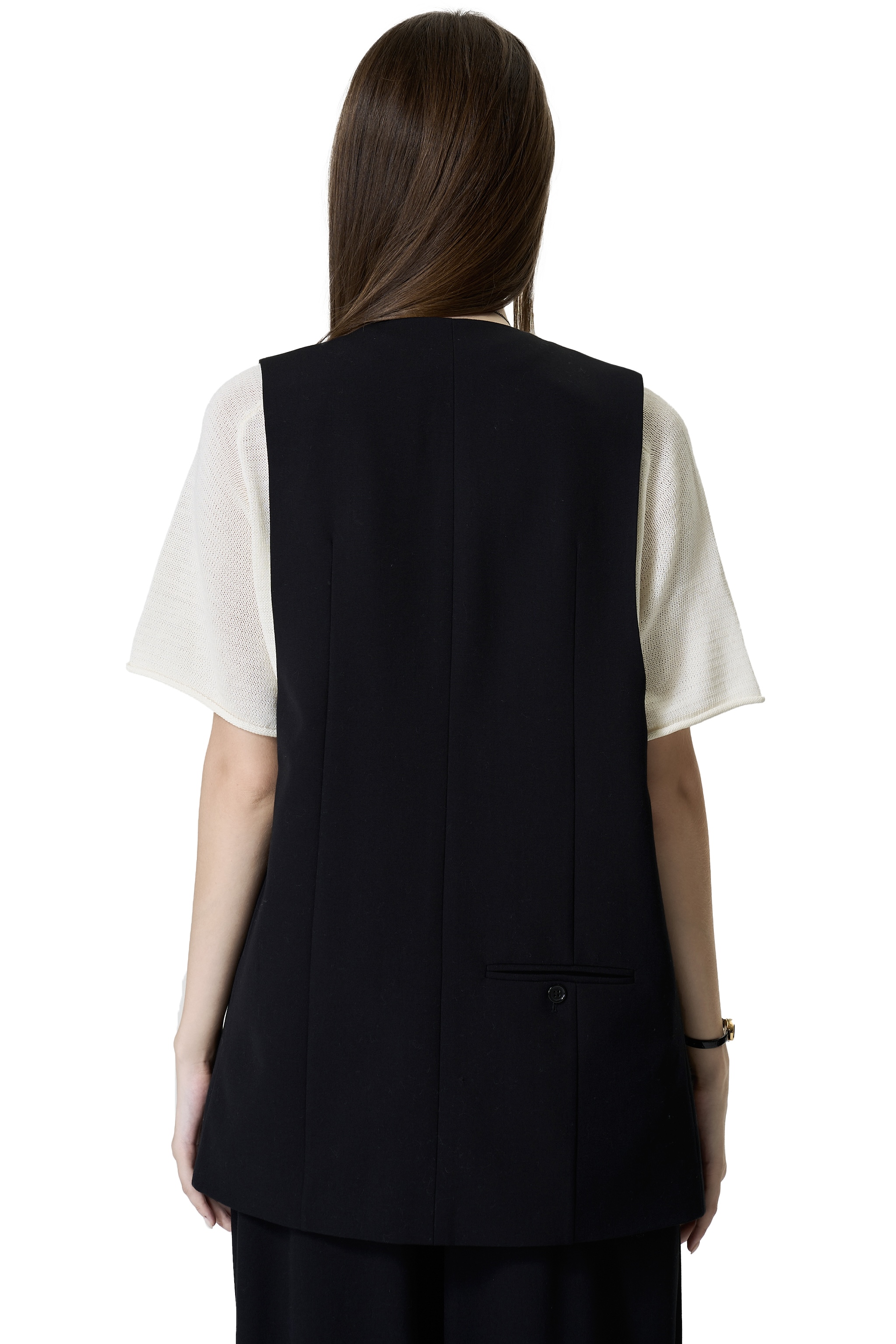 ANISE VEST - BLACK