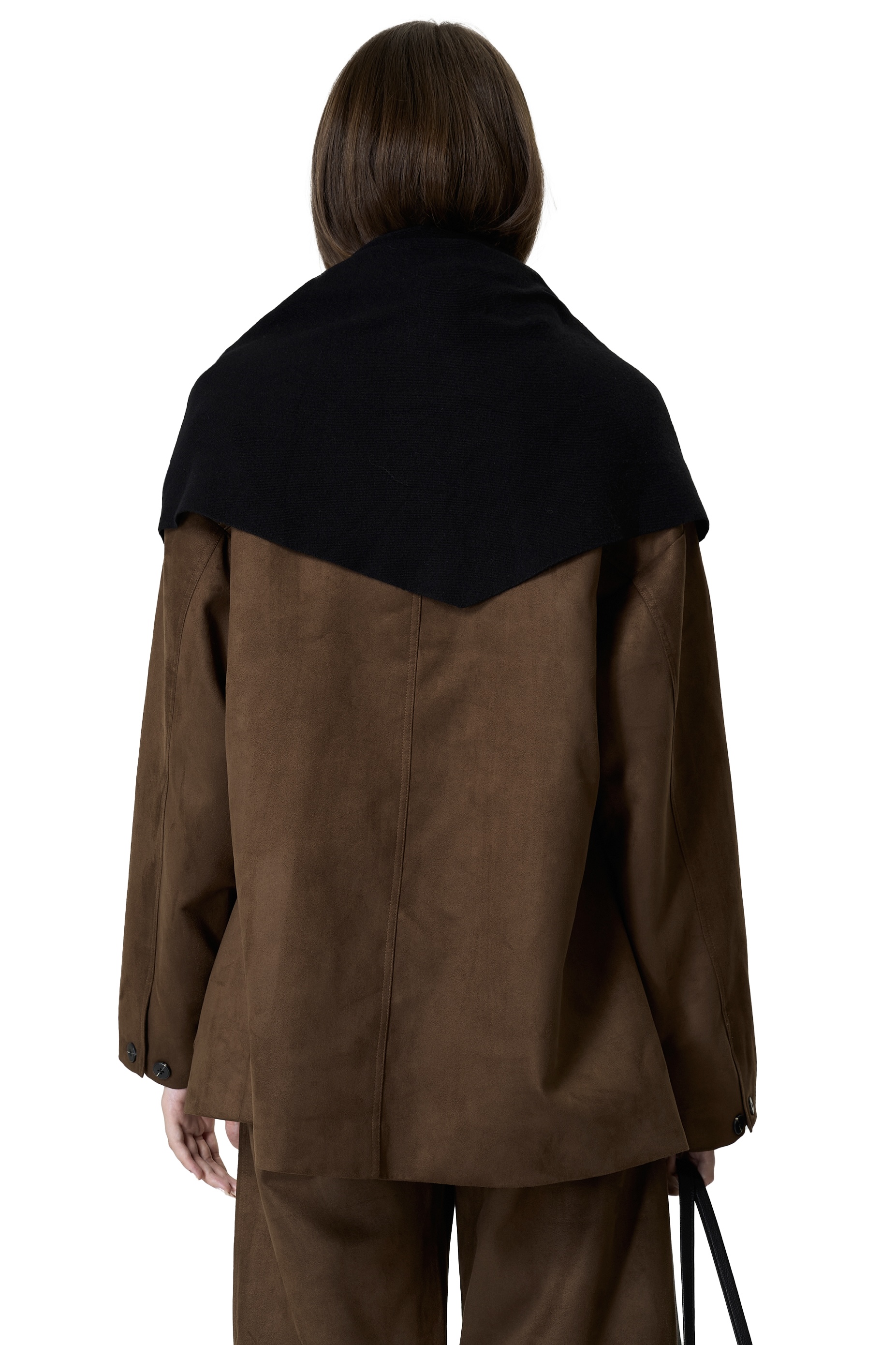 TRIANGLE SCARF - BLACK