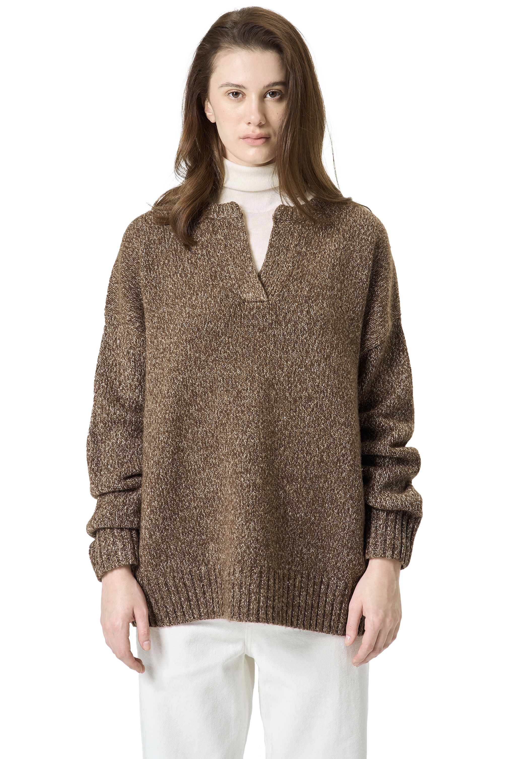 DAGNY SWEATER - BROWN