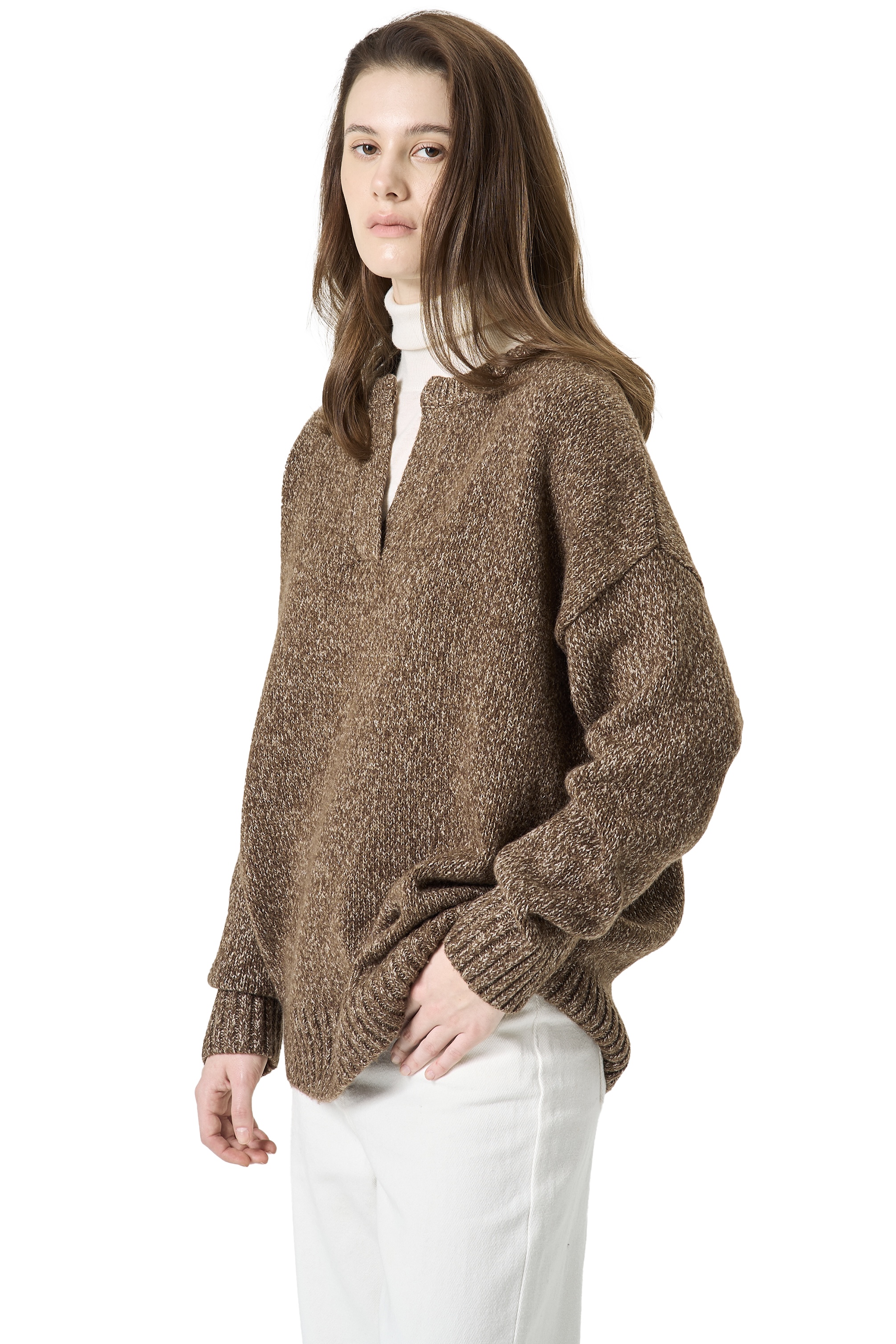 DAGNY SWEATER - BROWN