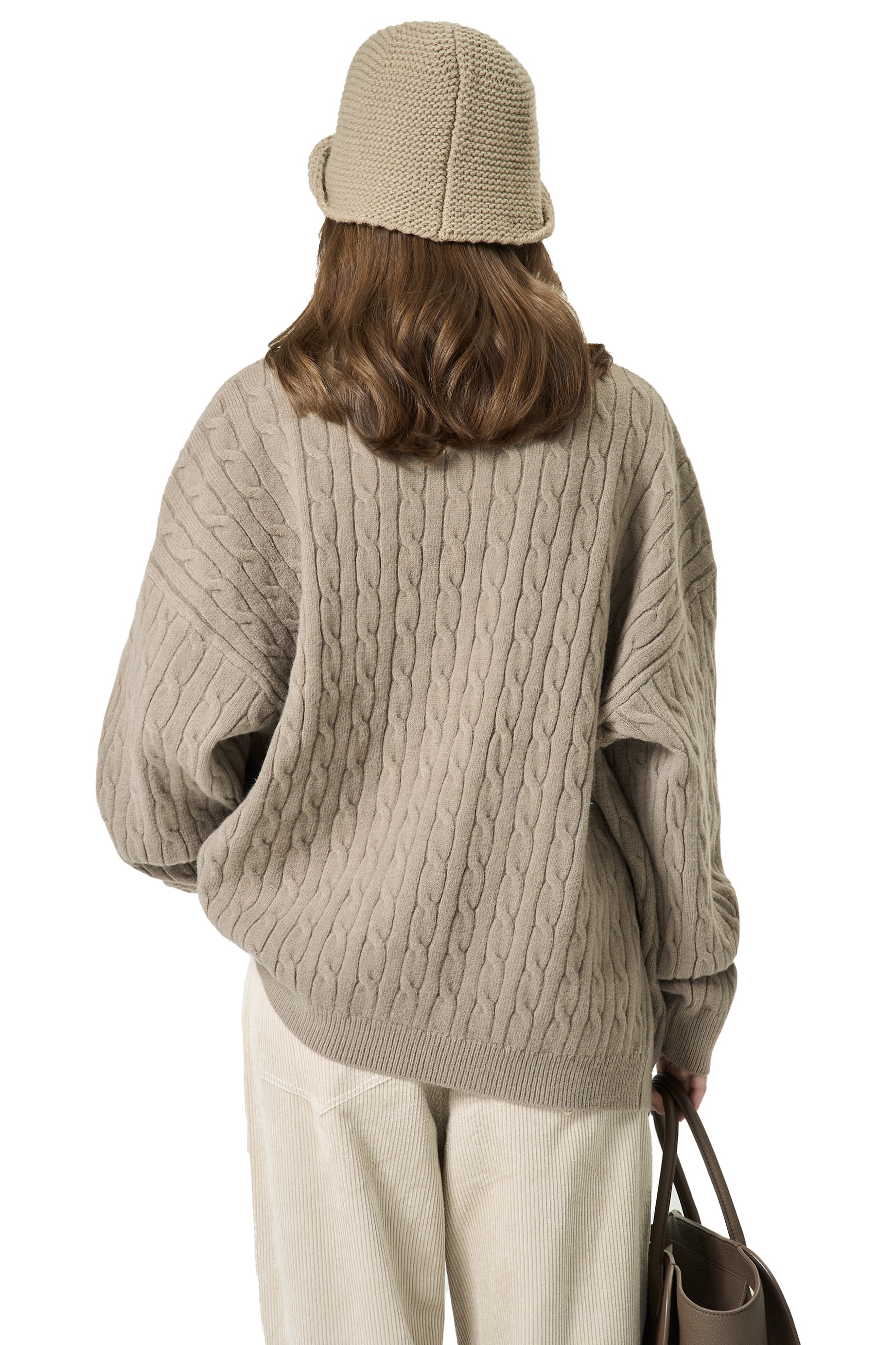 SANDOR CARDIGAN - TAUPE