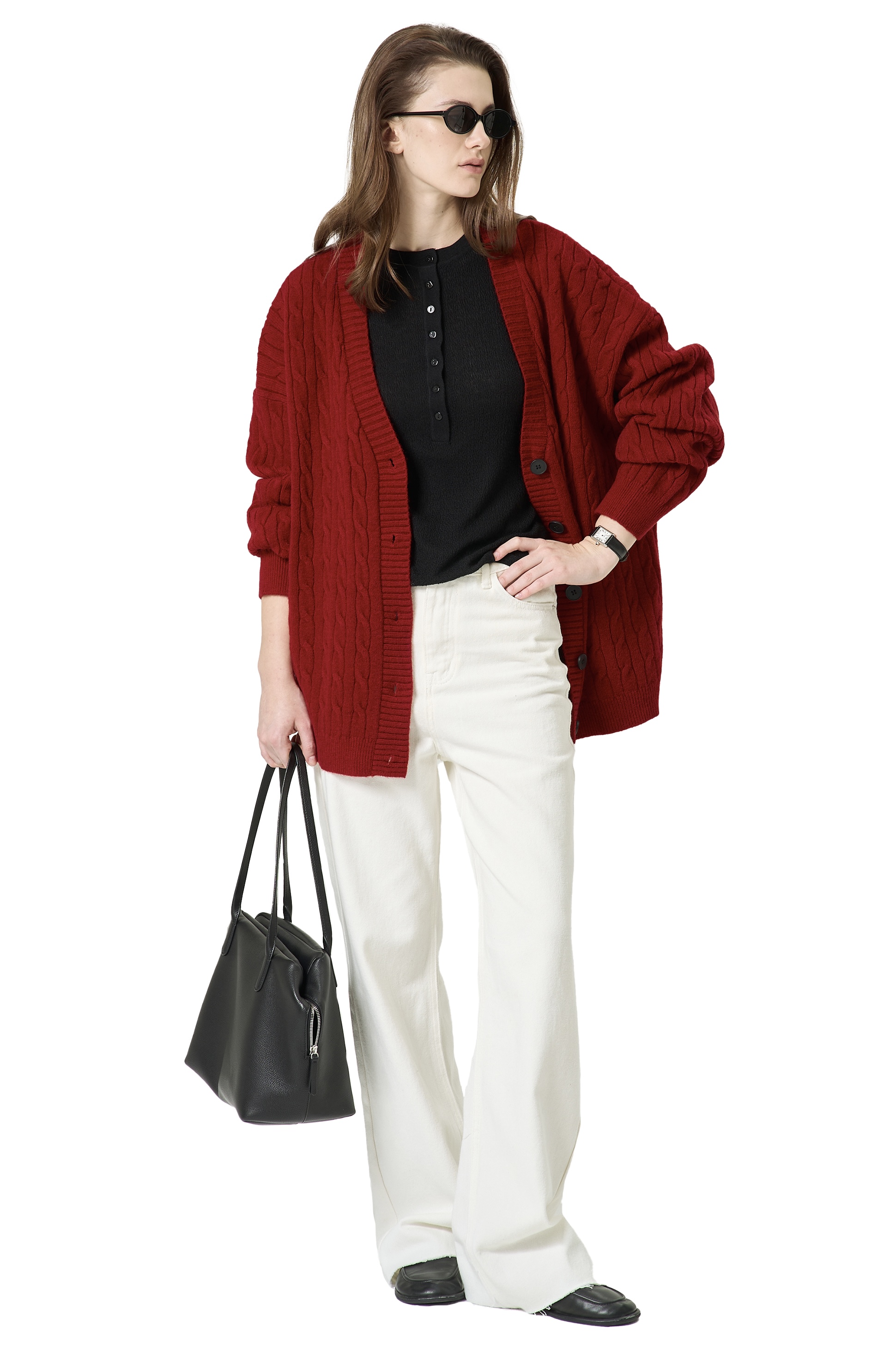 SANDOR CARDIGAN - RED