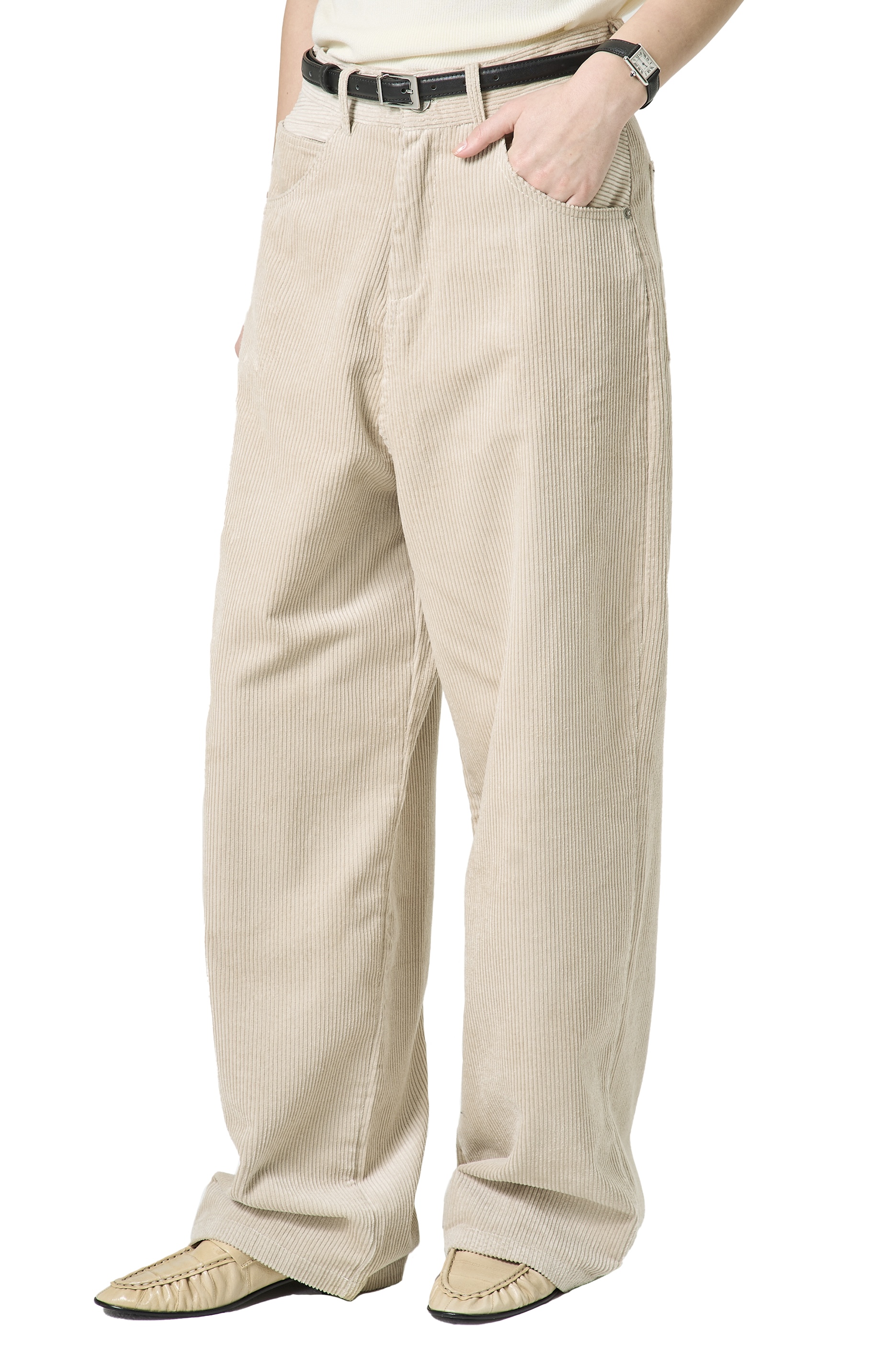 CORDUROY PANT - OAK