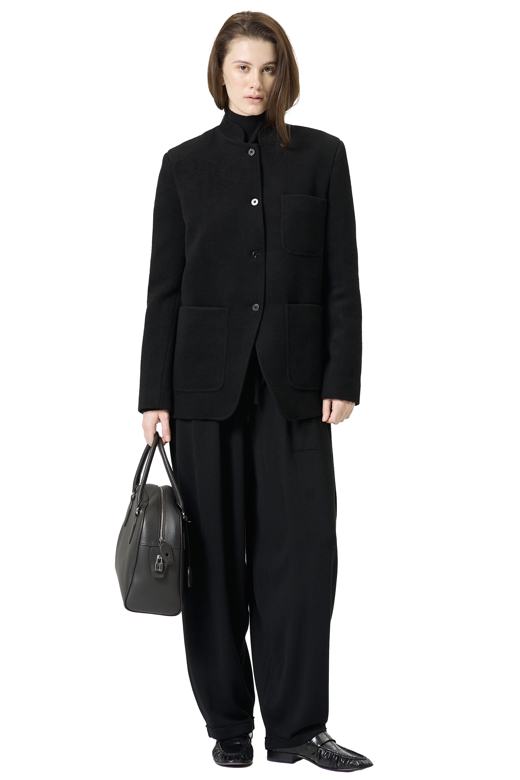 FRETTE JACKET - BLACK 