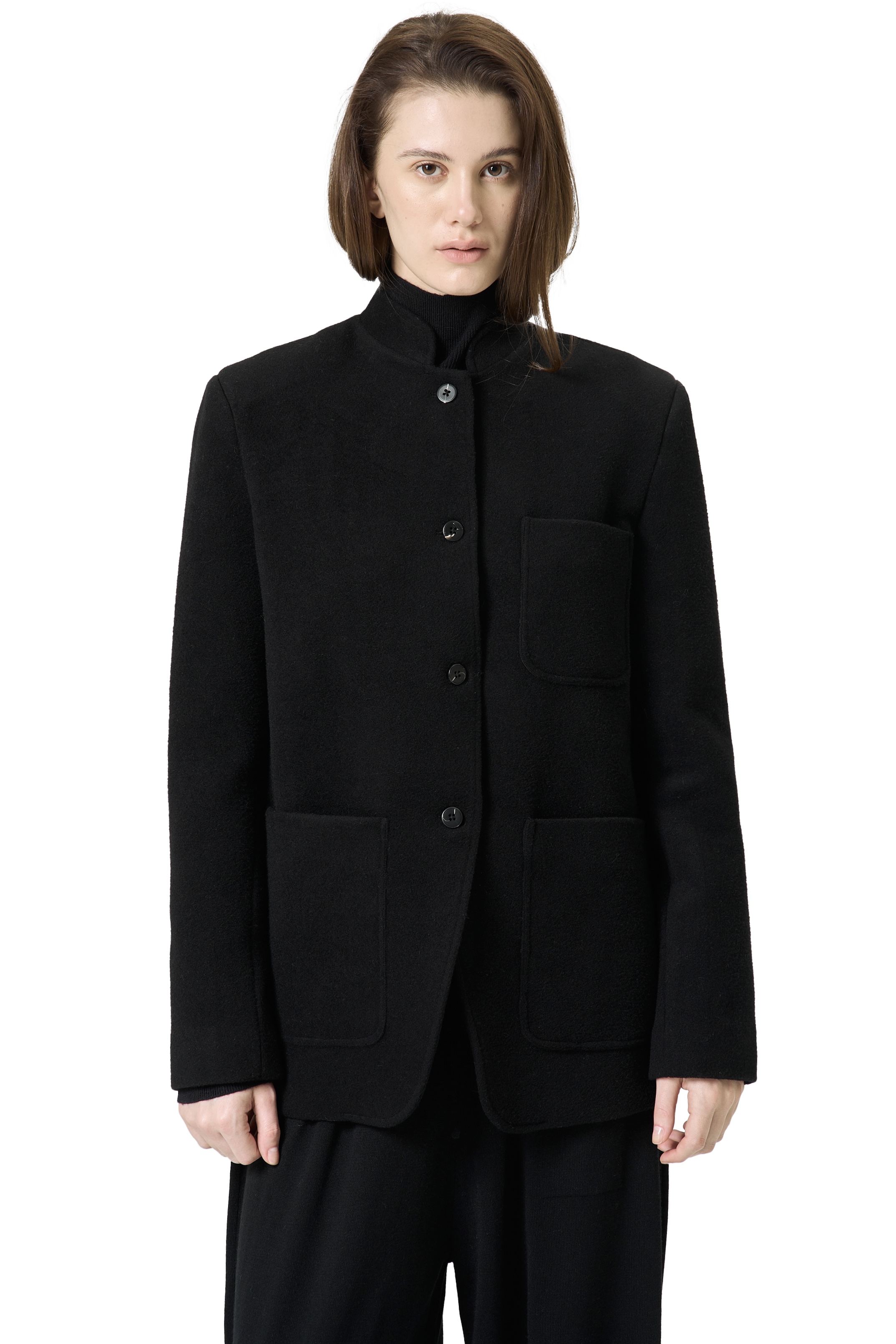FRETTE JACKET - BLACK 