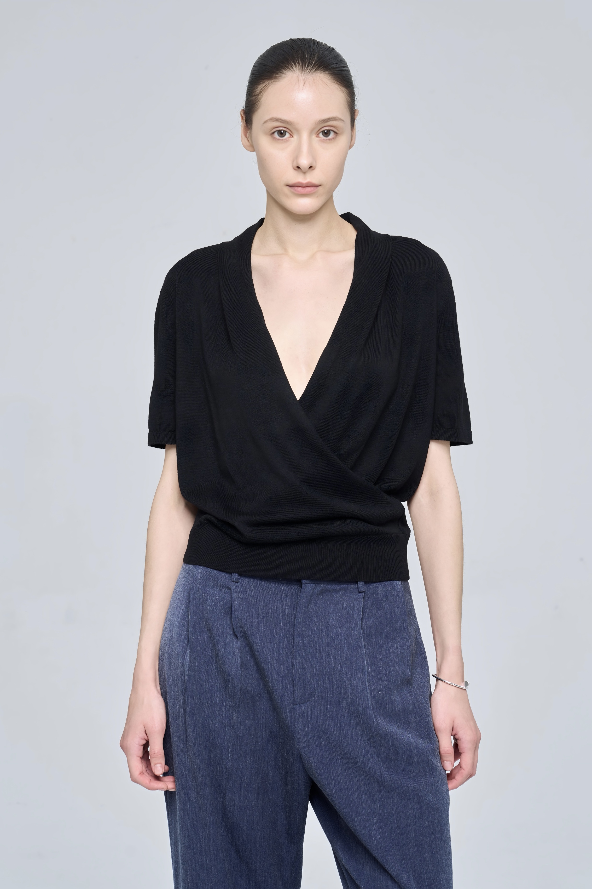 DINA TOP - BLACK