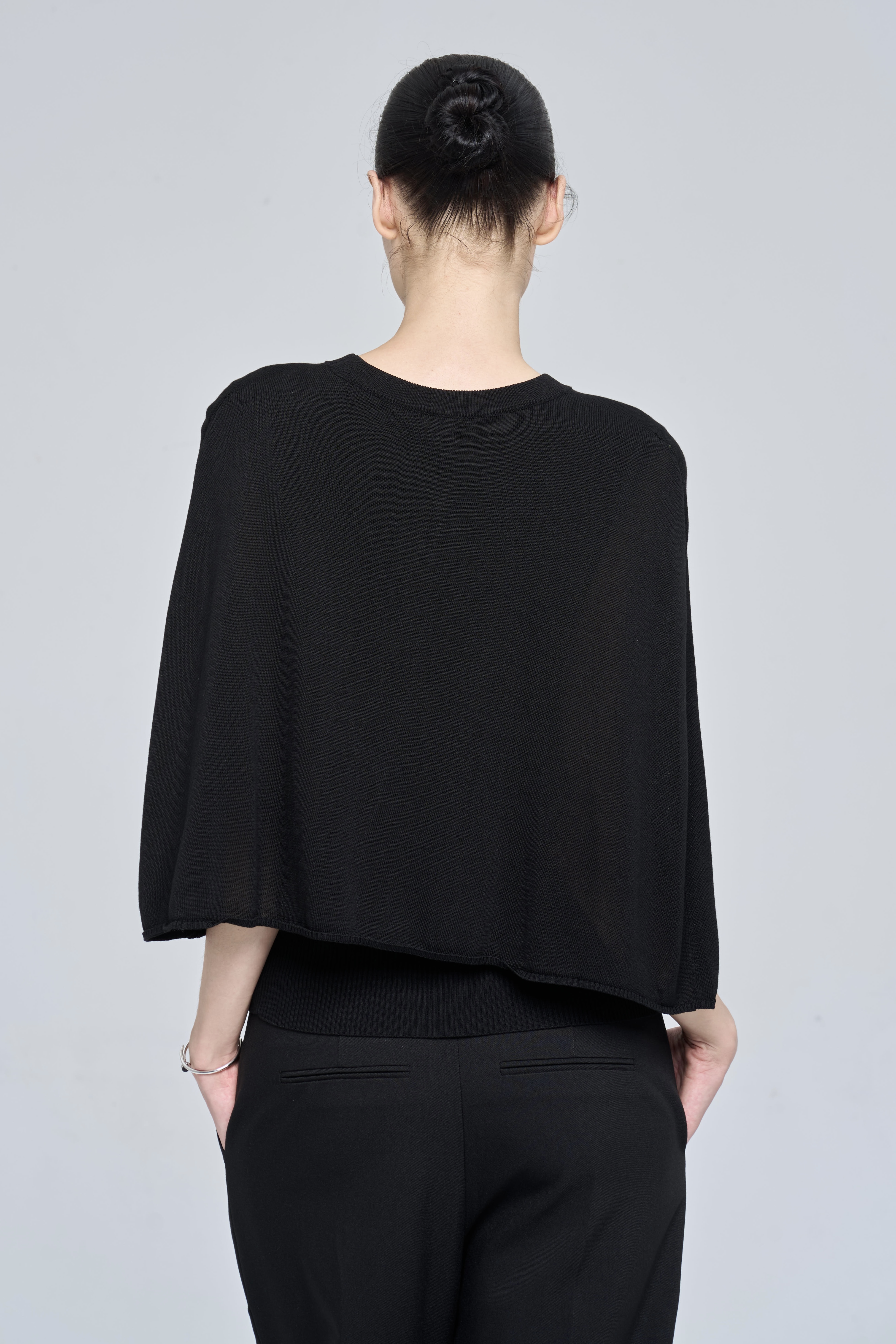 CAPE TOP - BLACK