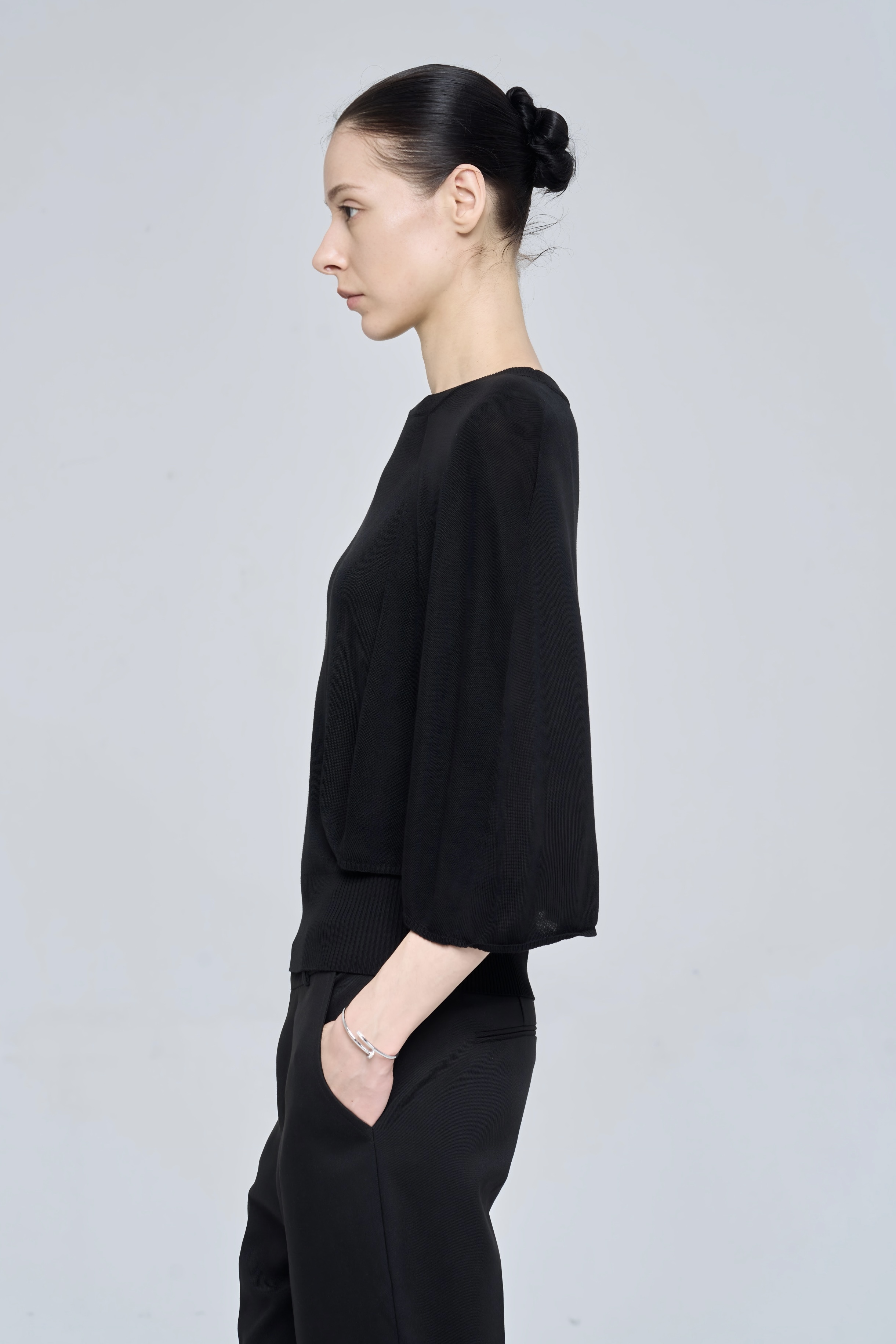 CAPE TOP - BLACK