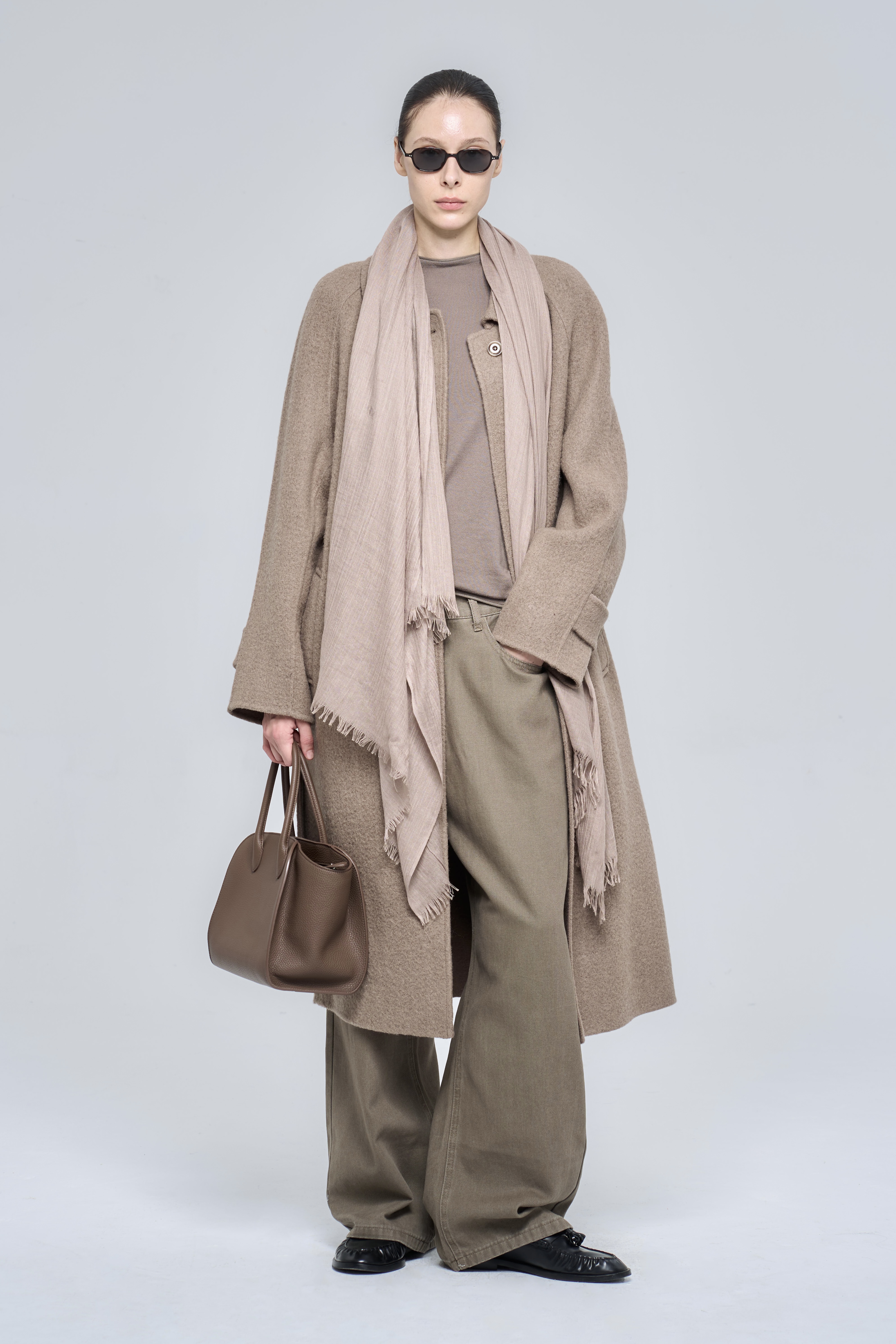 BRISTON COAT - TAUPE