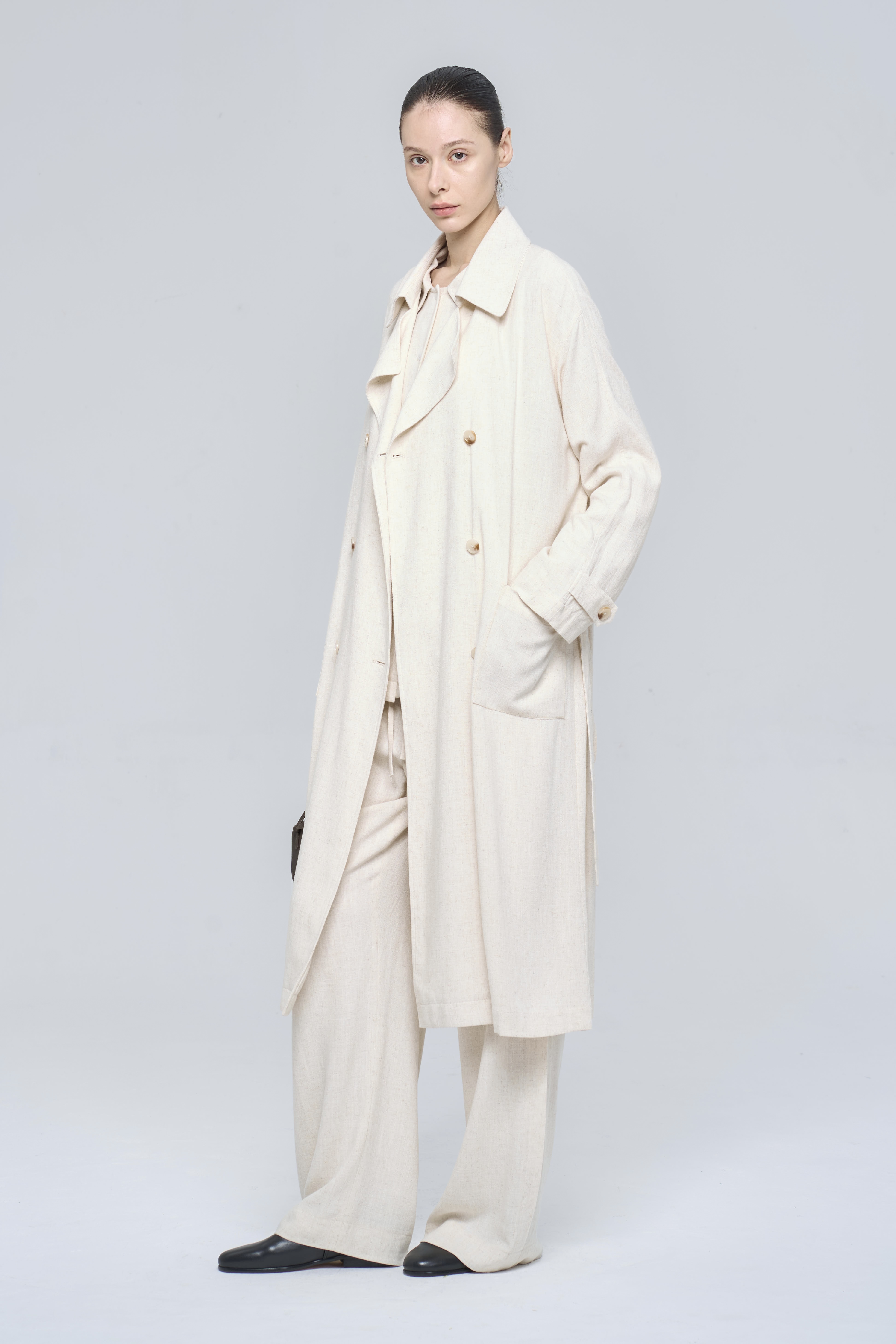 TORAZY COAT - IVORY