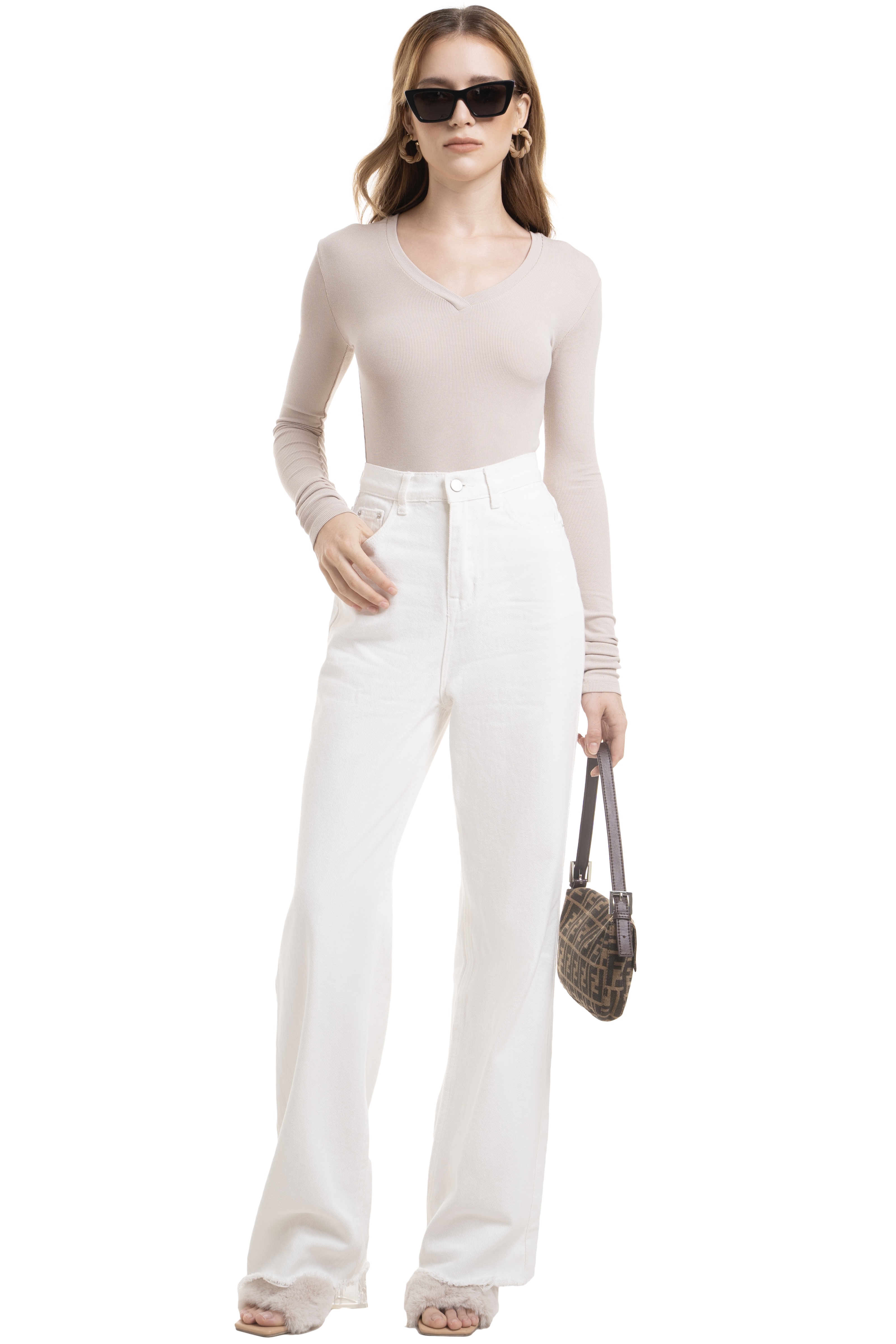 SOPHIE BODYSUIT - BEIGE