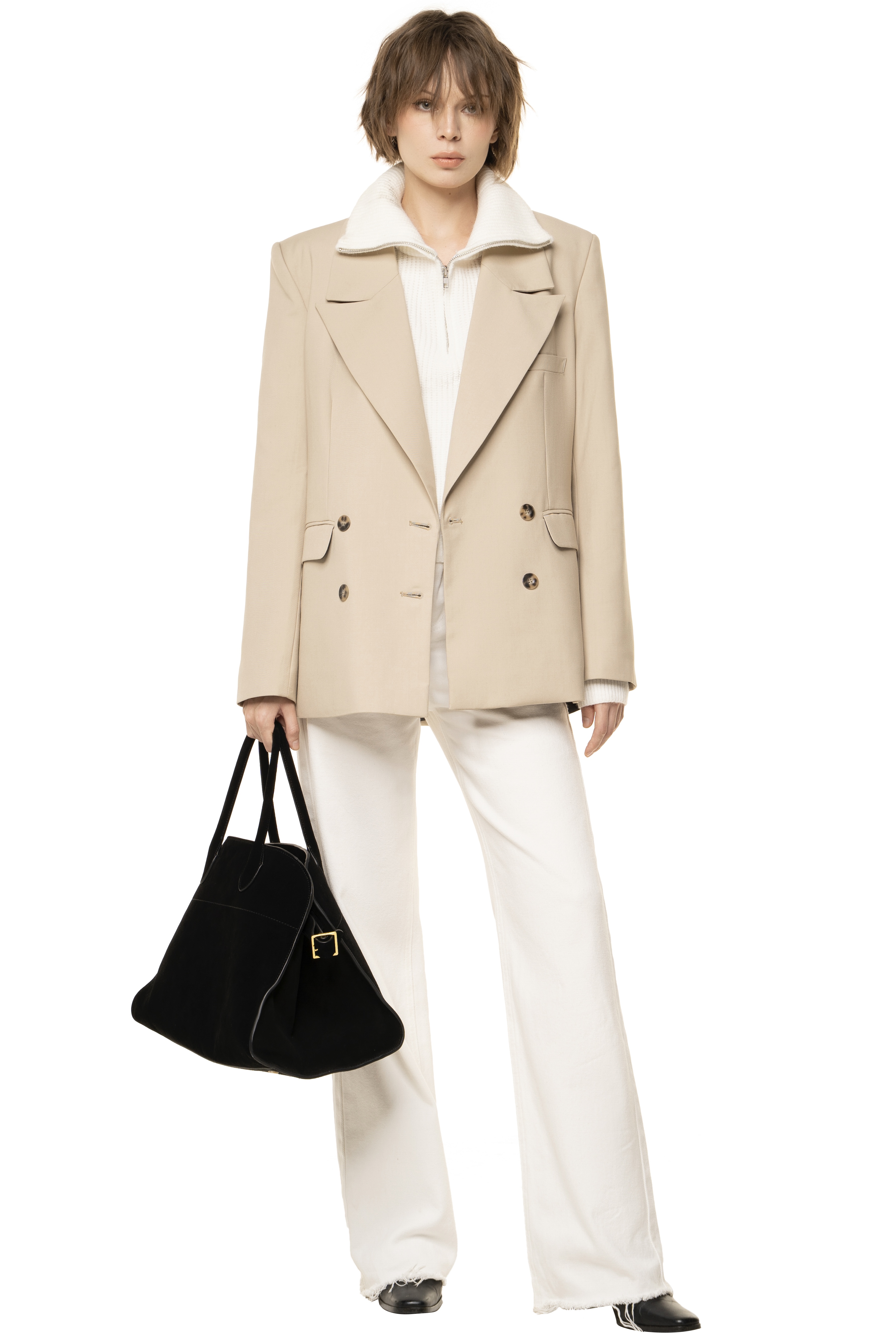 PORTER BLAZER - LIGHT BEIGE